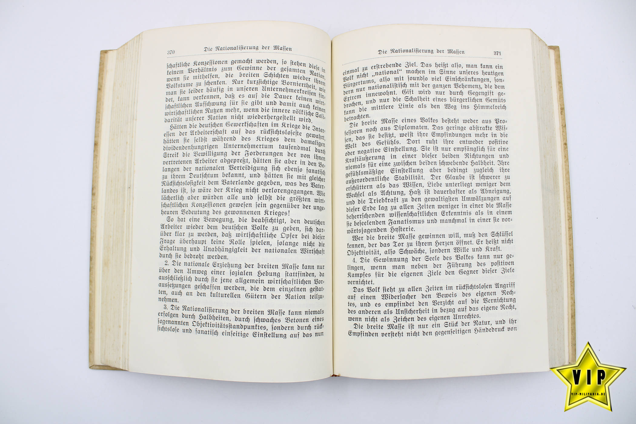 Mein Kampf 1936 Hochzeitsausgabe mit Widmung & Goldschnitt