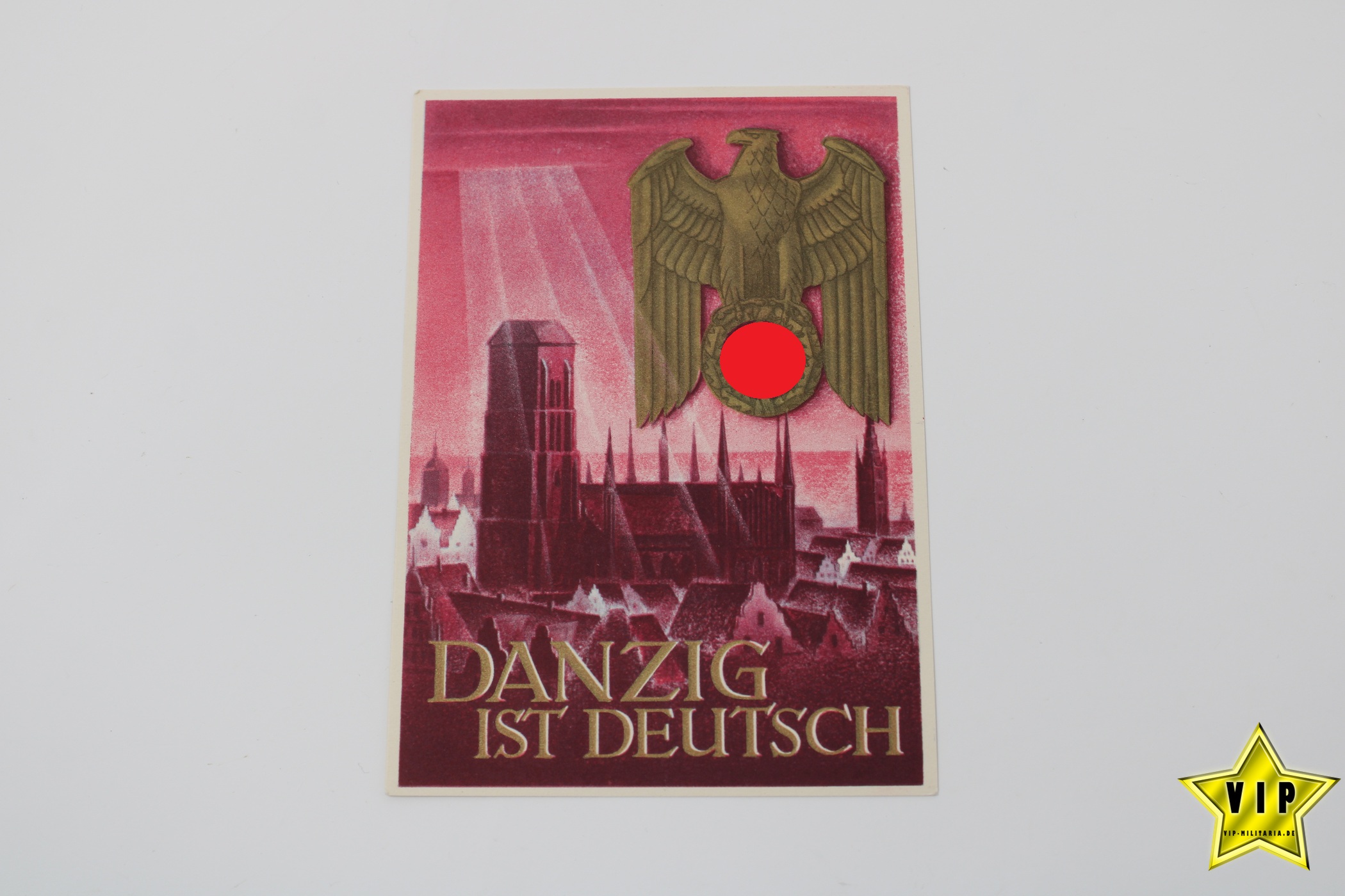 Postkarte Danzig ist Deutsch