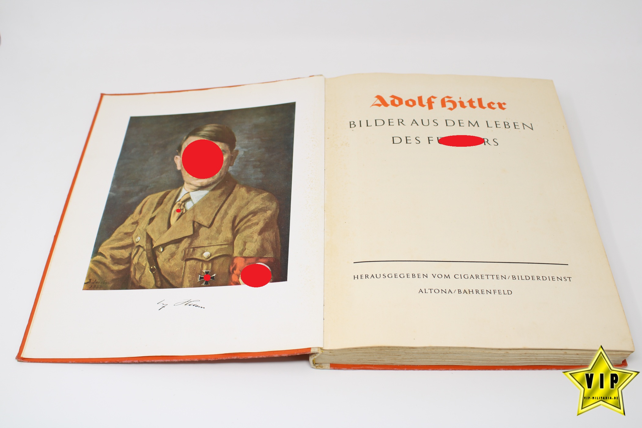 Sammelbilderalbum Adolf Hitler