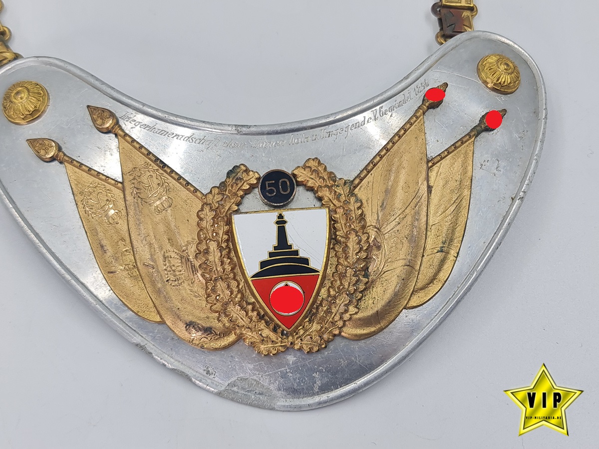 Reichskriegerbund Ringkragen Kyffhäuser Fahnenträger Reichskriegerbund Ringkragen Kyffhäuser Fahnenträger