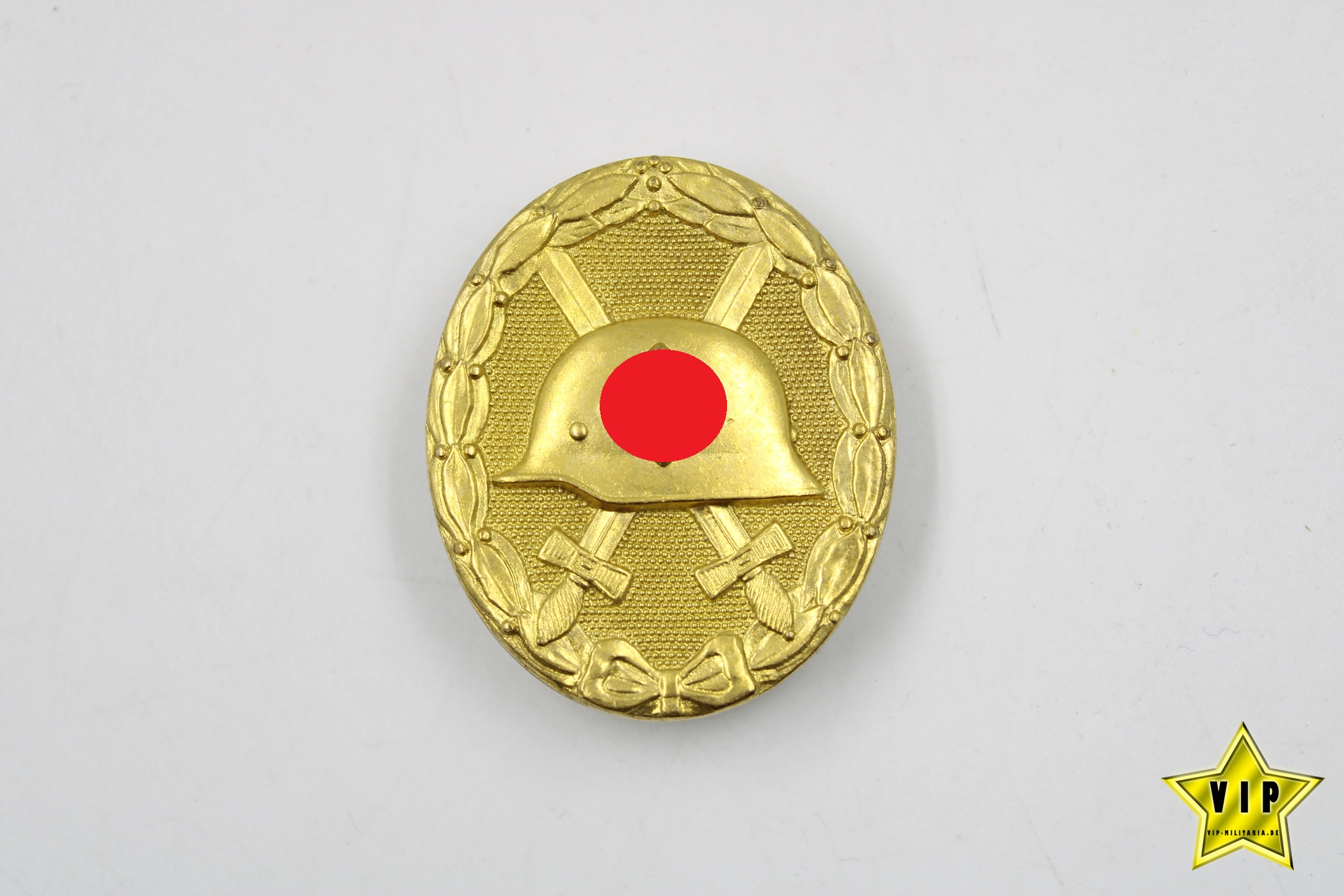 Verwundetenabzeichen in Gold 1939 Hersteller 30 Hauptmünzamt WIen / VARIANTE