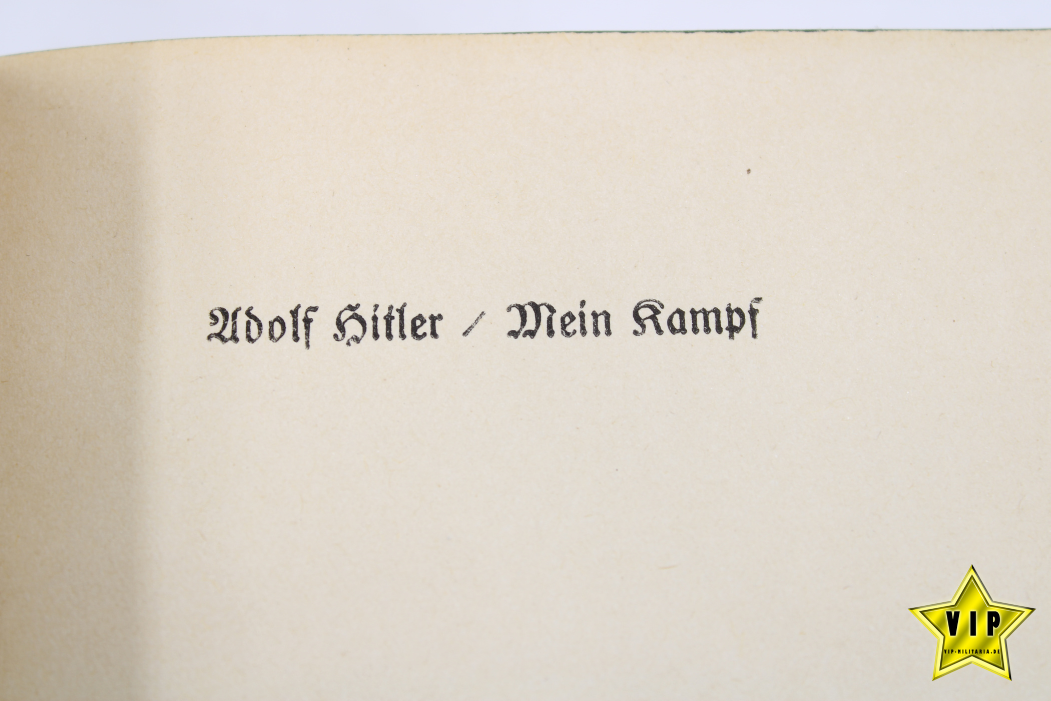 Mein Kampf 1941 Volksausgabe mit Widmung 