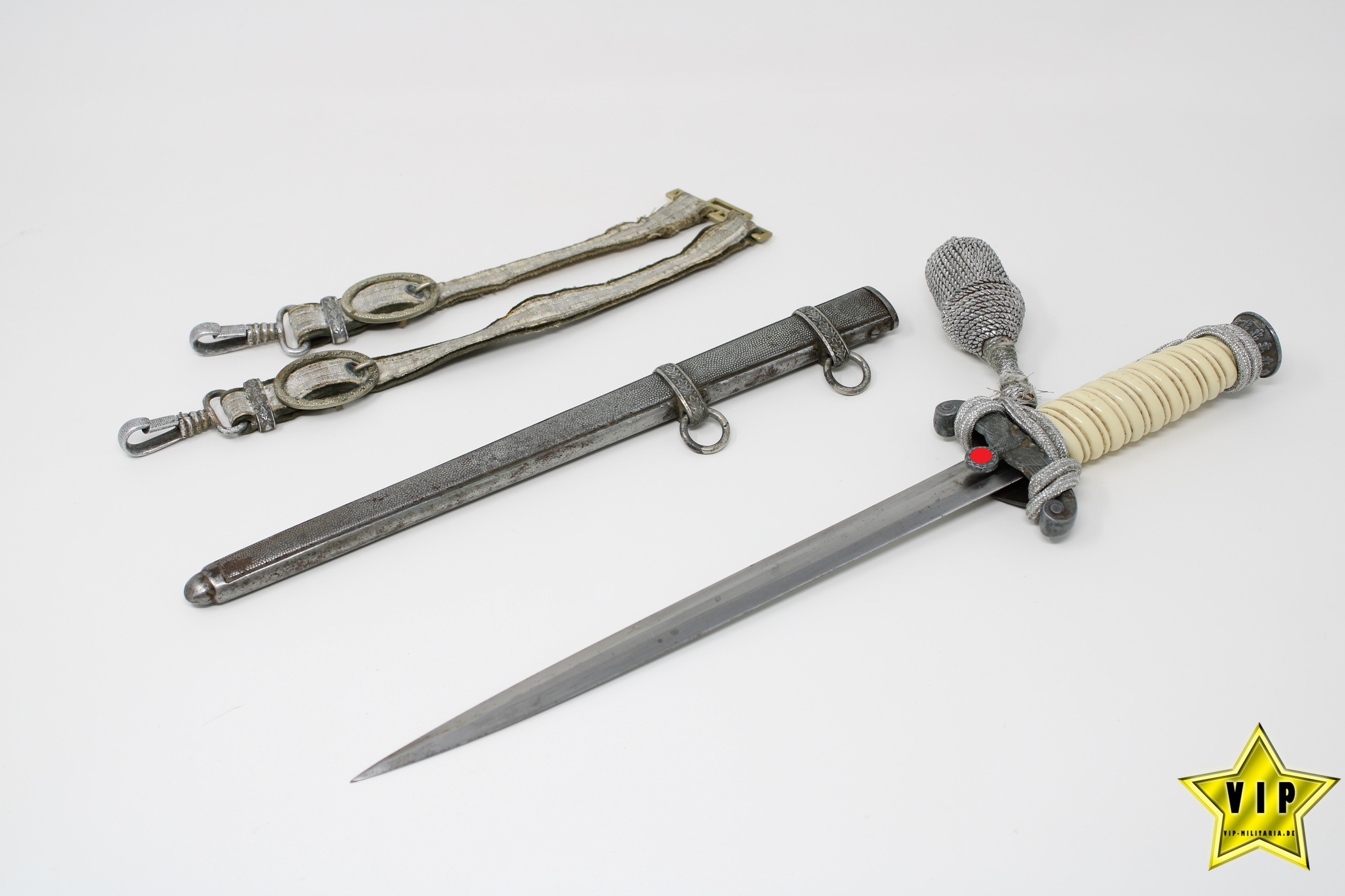 Wehrmacht Heer Offiziers Dolch komplett Rich. ABR. Herder, Solingen