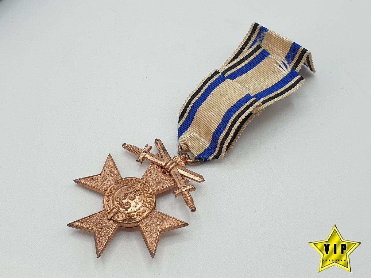Bayrisch Militär-Verdienstkreuz 3. Klasse mit Schwertern im Etui
