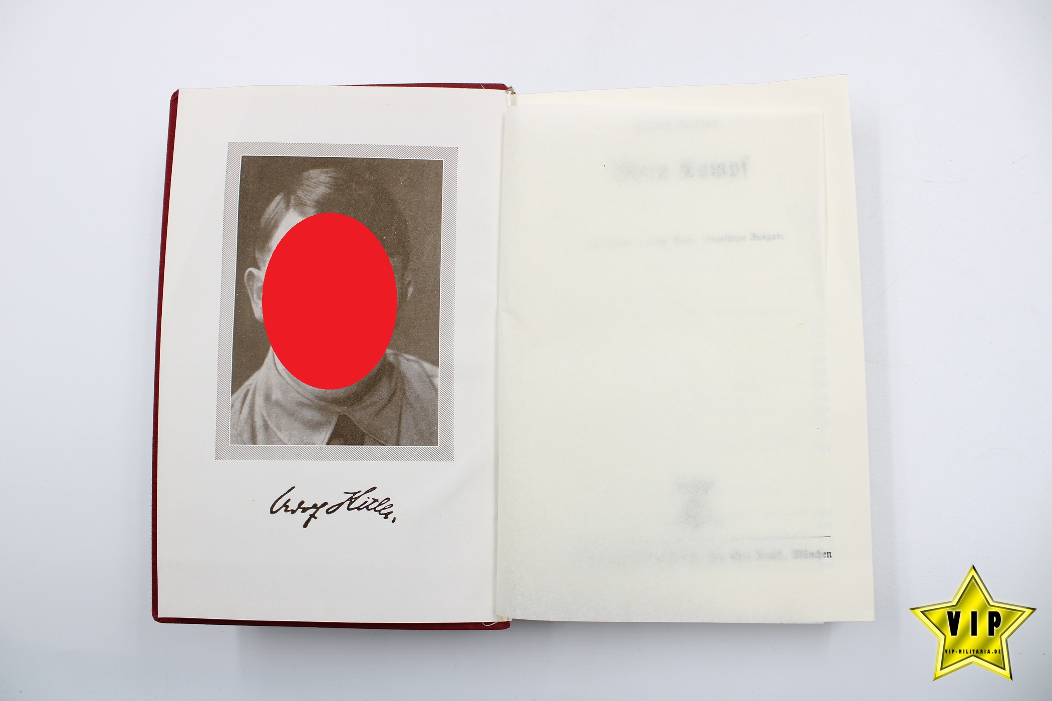 Mein Kampf rote Tornister Ausgabe 1940 Taschenbuch 
