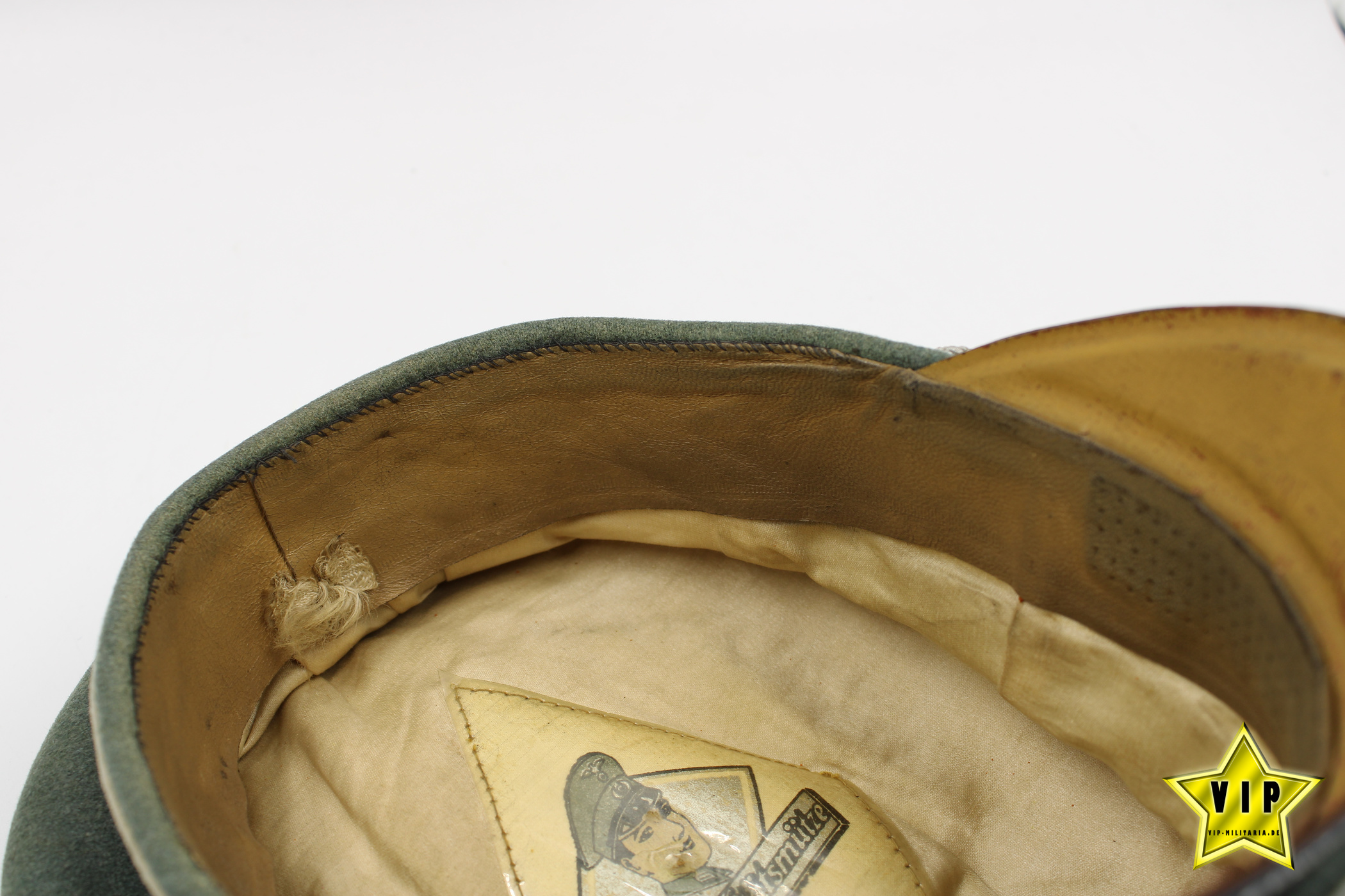 Infanterie Offizier Schirmmütze mit Hersteller