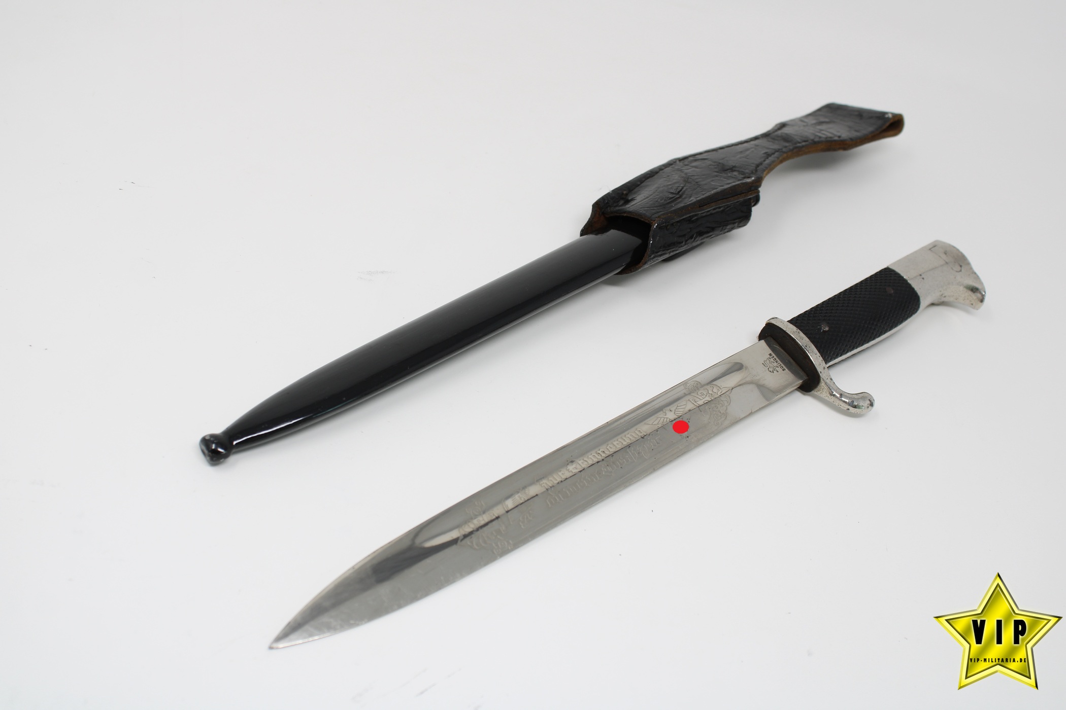 Ausgehbajonett mit Klingenätzung Gustav Spitzer, Solingen