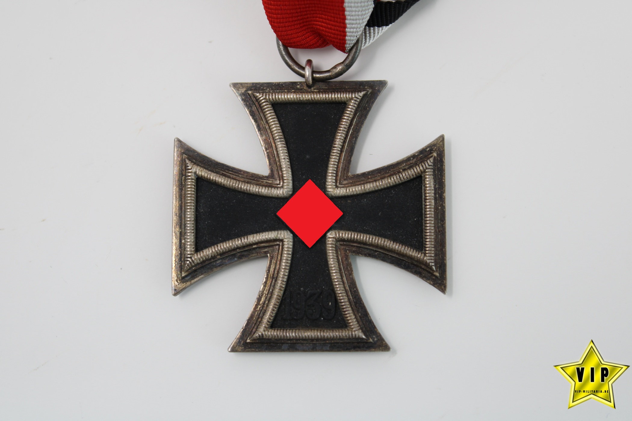 Eisernes Kreuz 2. Klasse mit Verleihungstüte Hersteller 65