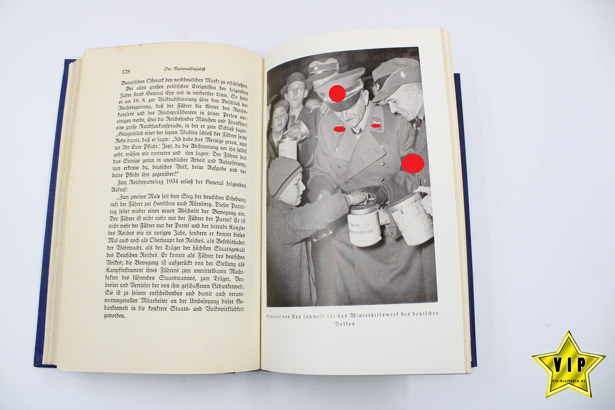 Franz Ritter von Epp 1939 mit Schutzumschlag