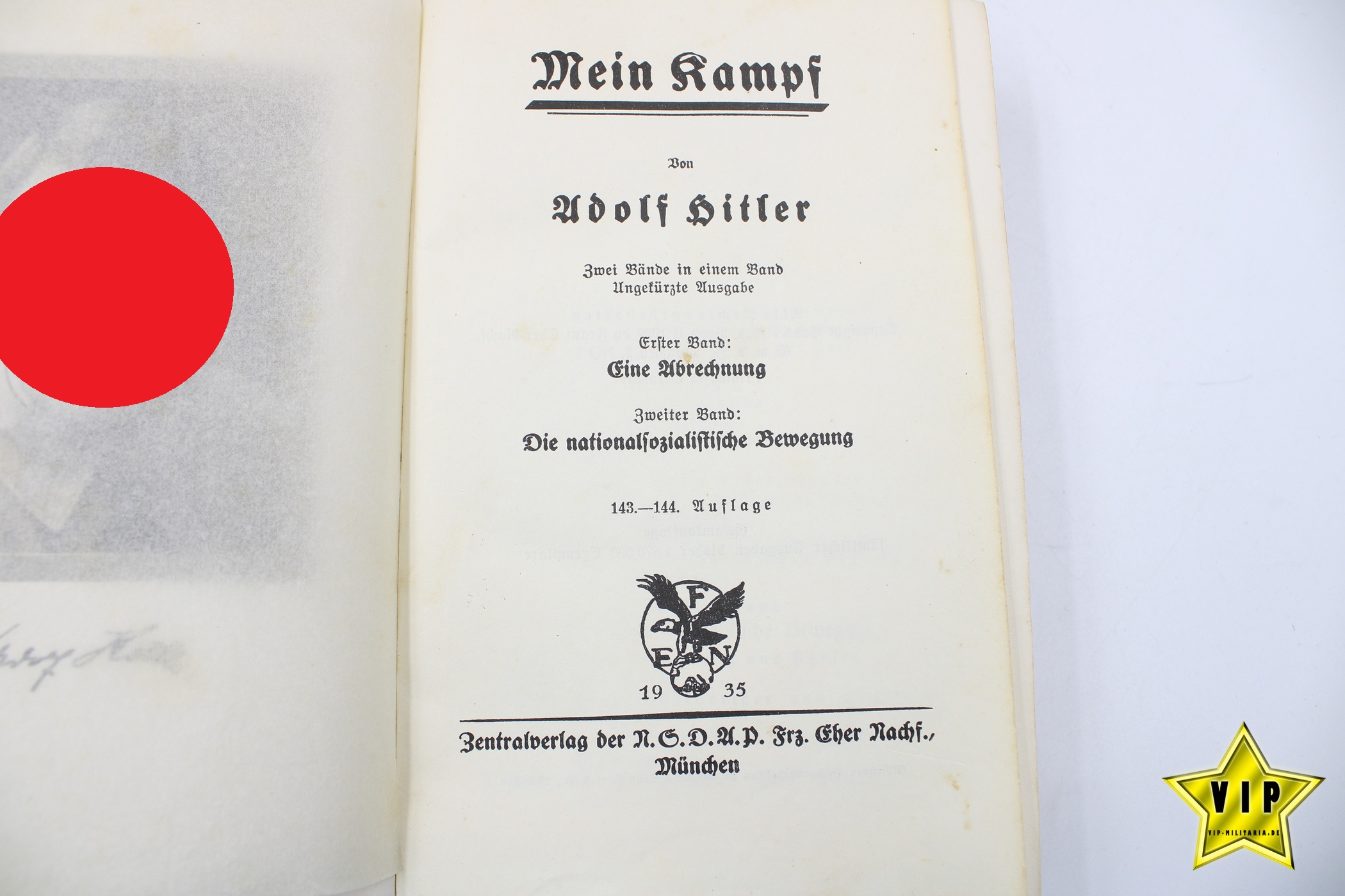Mein Kampf 1935 Volksausgabe