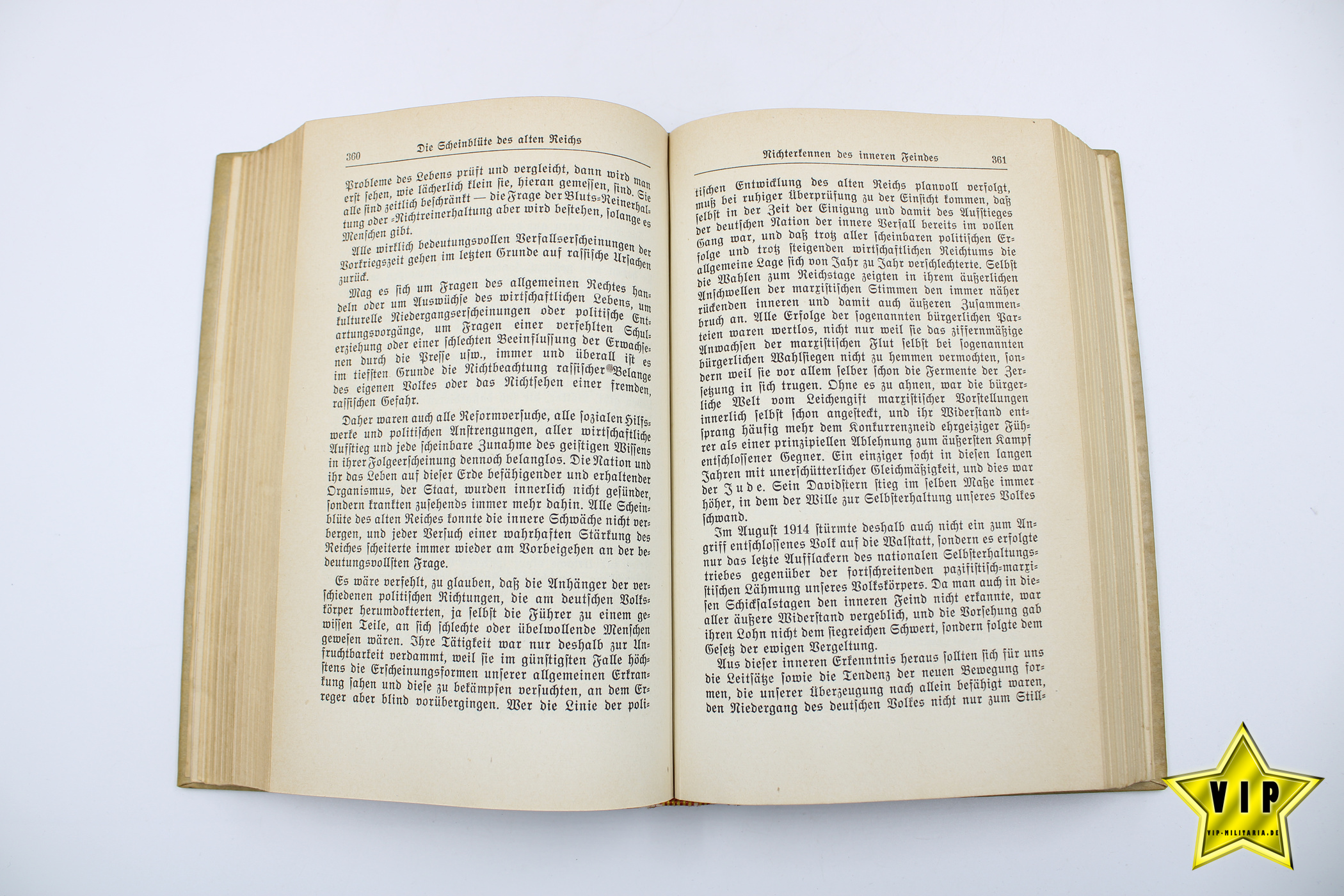 Mein Kampf 1942 Hochzeitsausgabe mit Stadtwappen Köln 