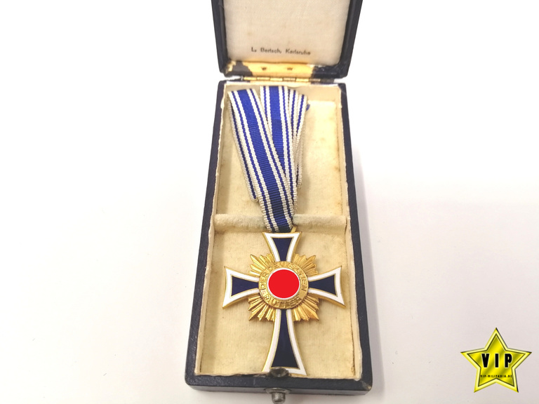 Mutterkreuz Gold im Etui Mutterkreuz Gold im Etui