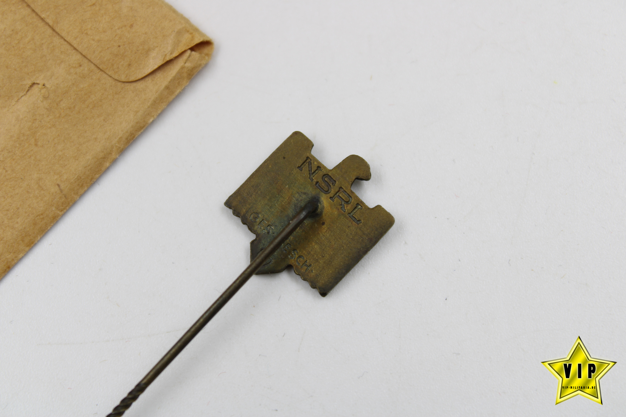NSRL Mitgliedsabzeichen in Bronze mit Tüte