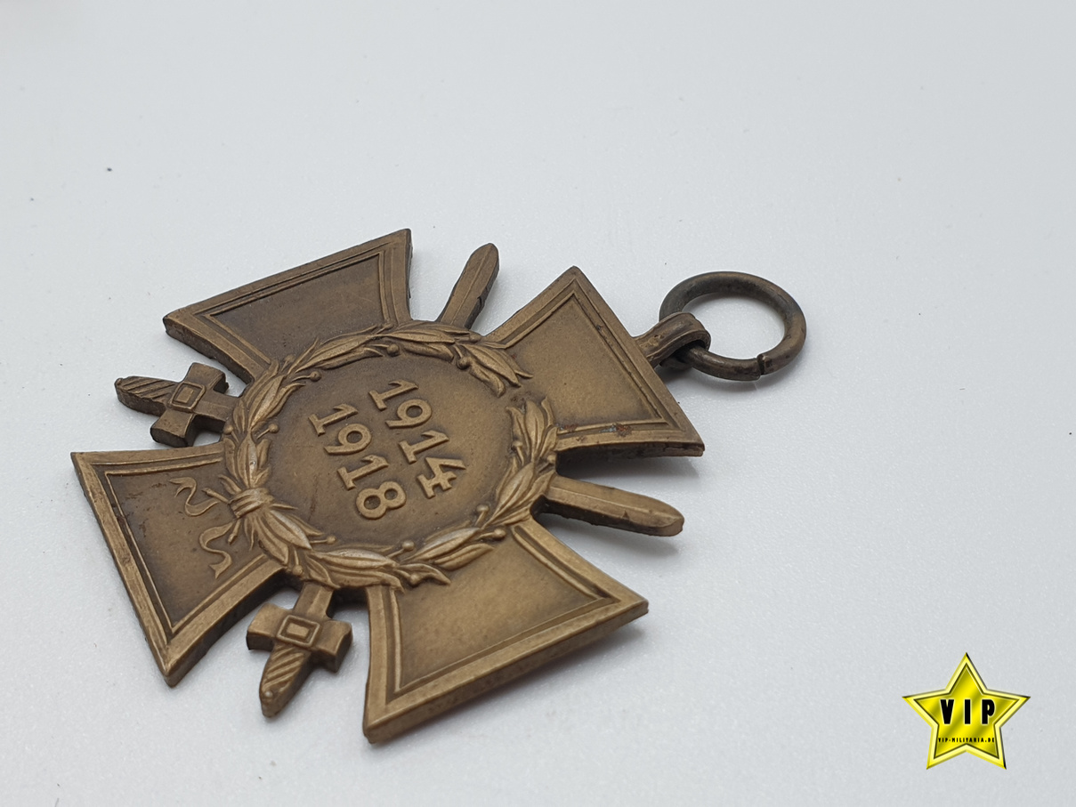 Ehrenkreuz für Frontkämpfer 1914/1918 im Verleihungsetui