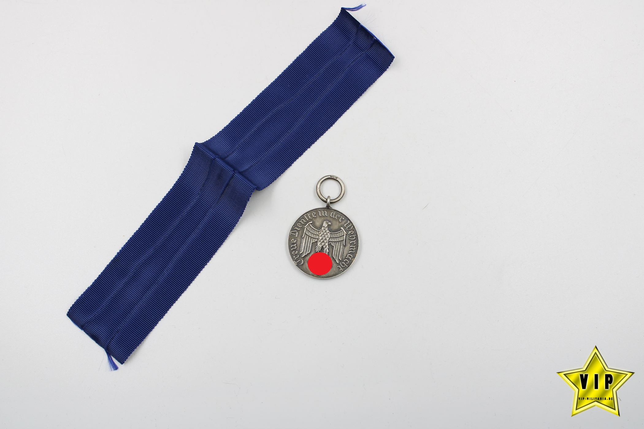 Wehrmacht Dienstauszeichnung in Silber 4. klasse 4 Jahre mit Hersteller 3