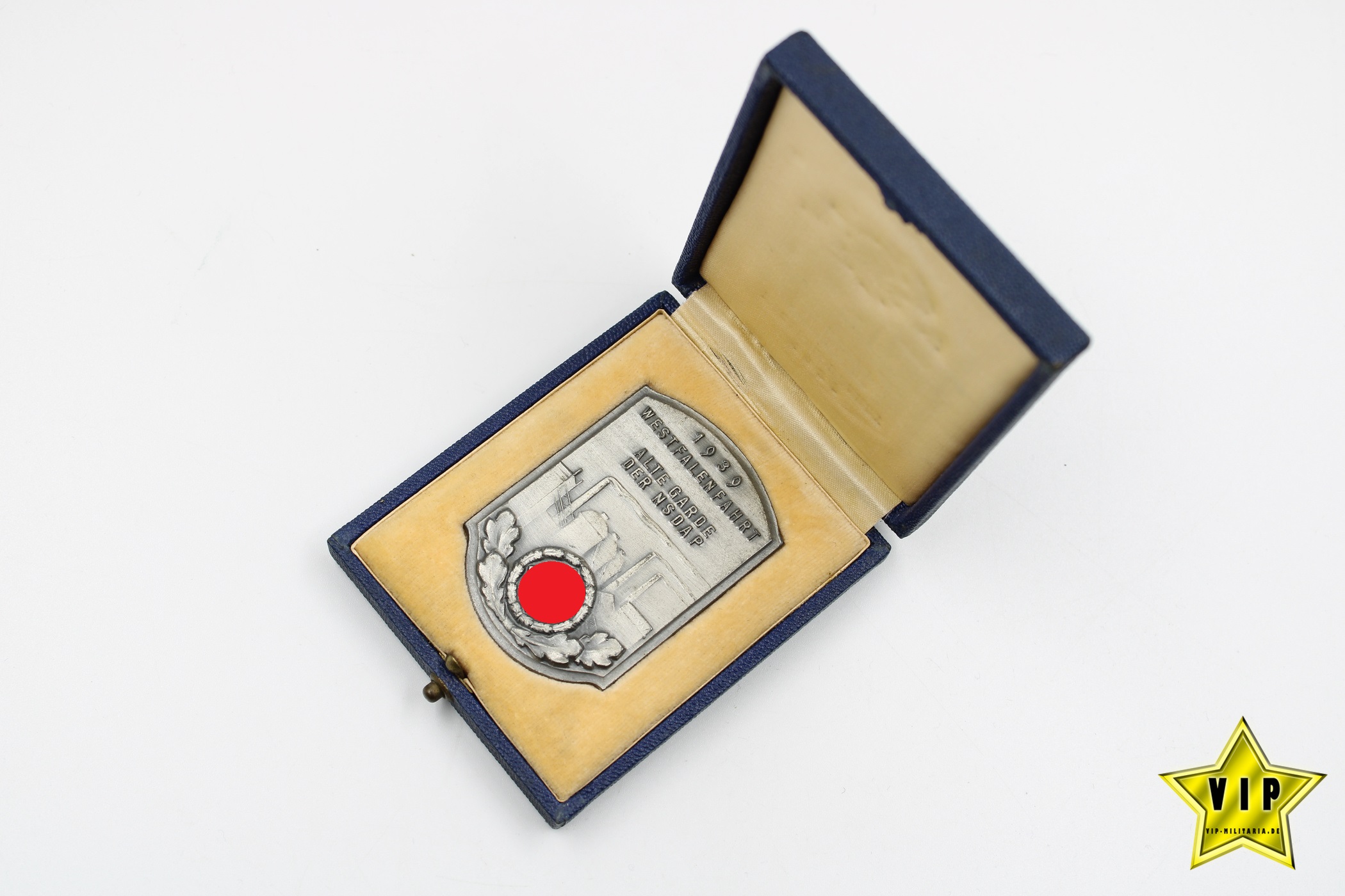 Alte Garde der NSDAP Westfalenfahrt 1939 im Etui