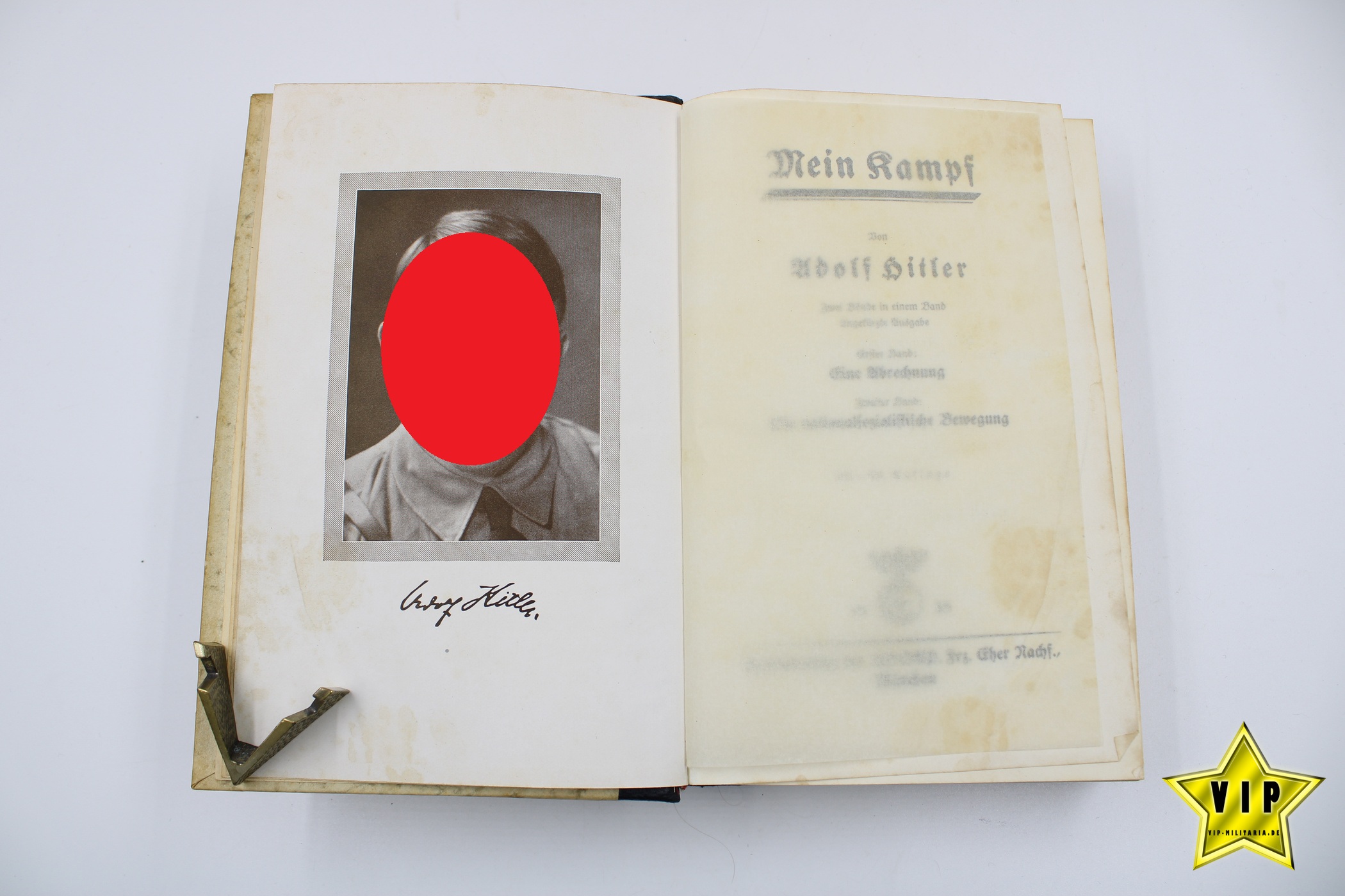 Mein Kampf 1938 mit Goldschnitt