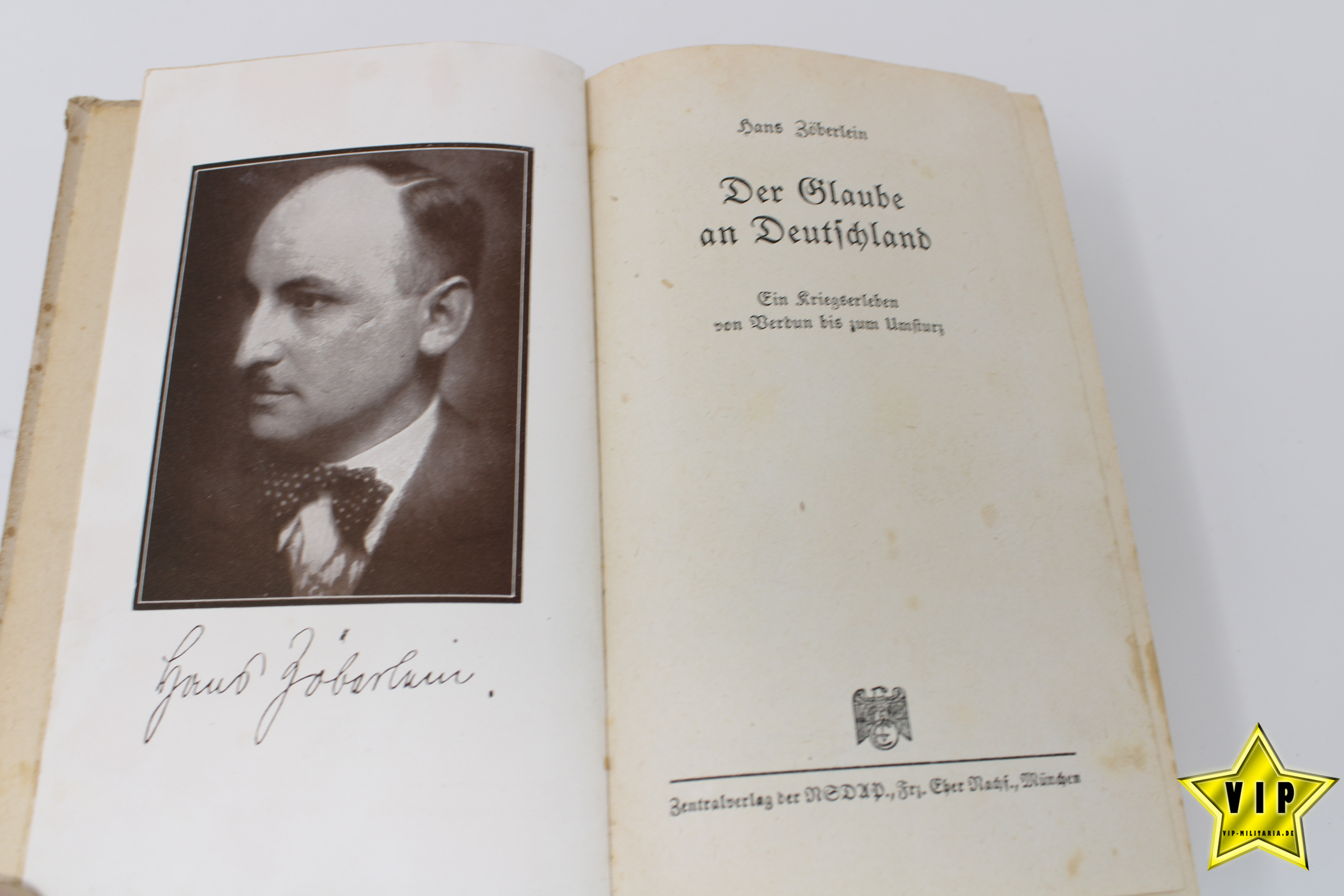 Der glaube an Deutschland von Hans Zöberlein 1944