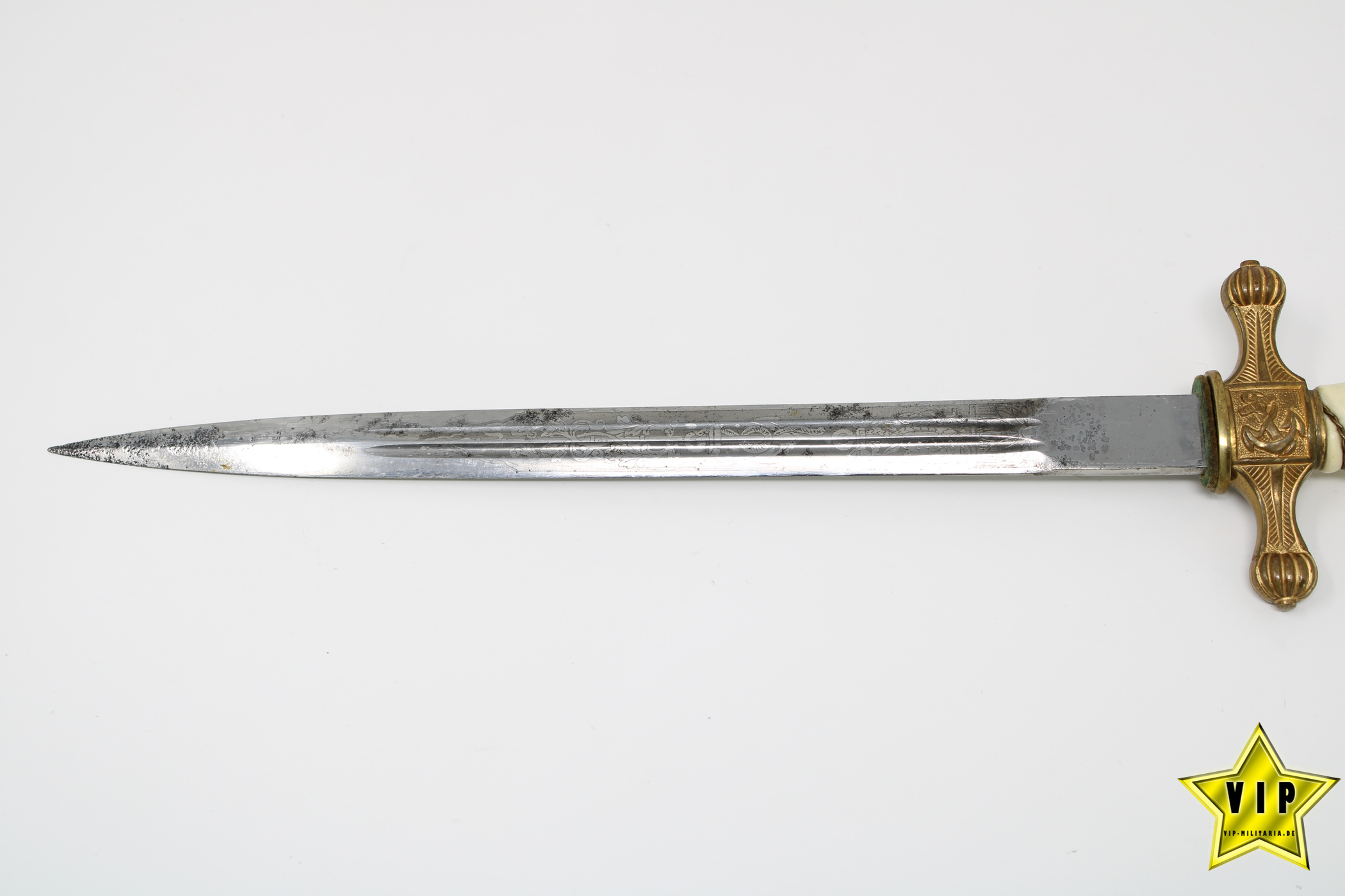 Wehrmacht Kriegsmarine Offiziersdolch P. D. Lüneschloss, Solingen