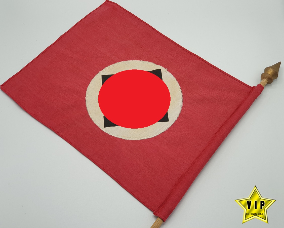 NSDAP Stockfahne / Winkfahne