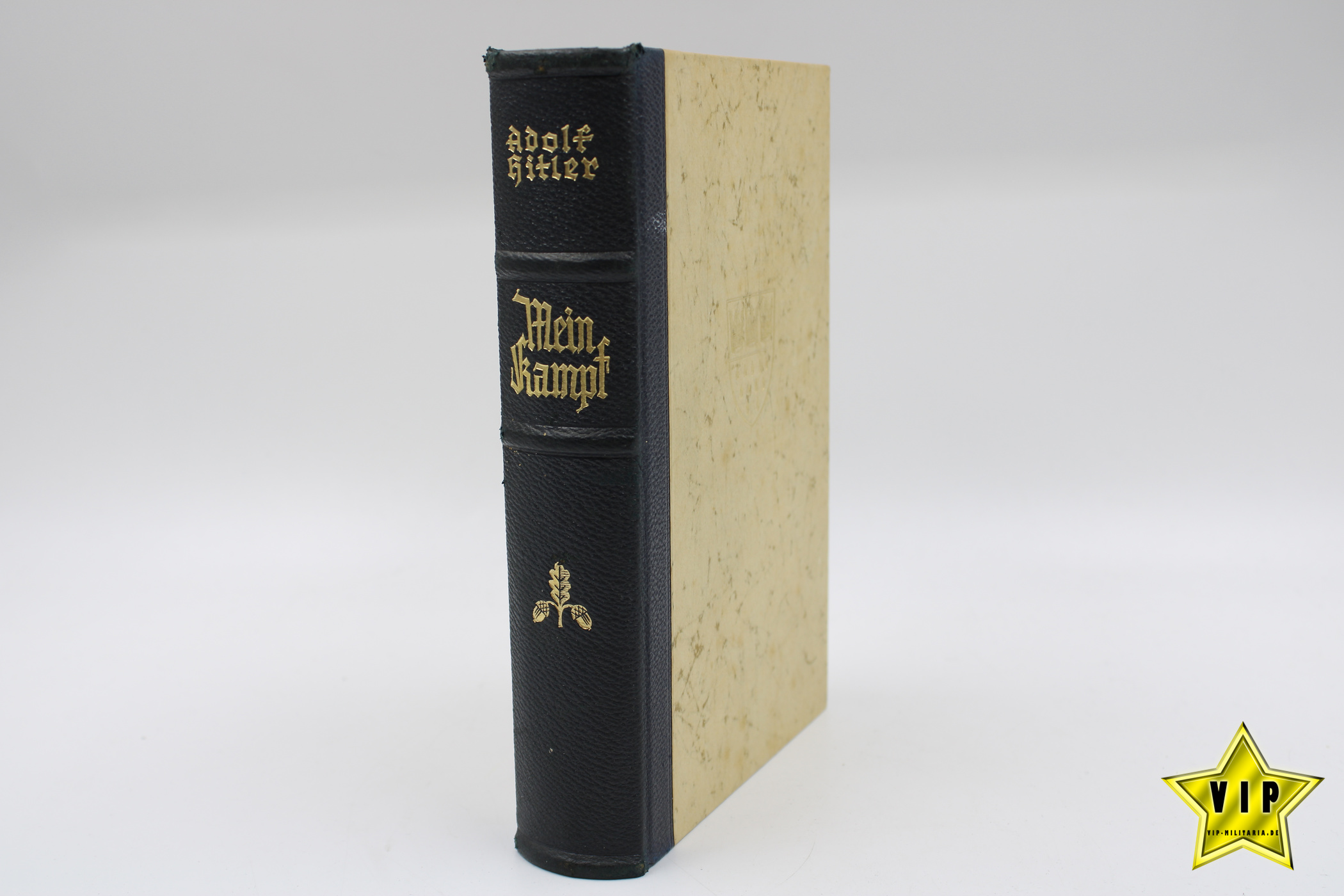 Mein Kampf 1938 Hochzeitsausgabe mit Stadtwappen Köln mit Schuber 