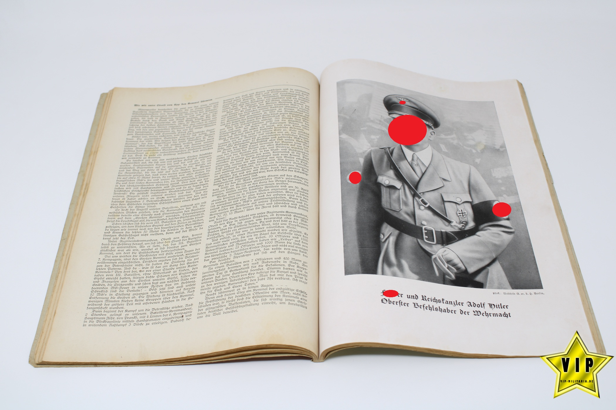 Bayrischer Krieger Kalender 1938