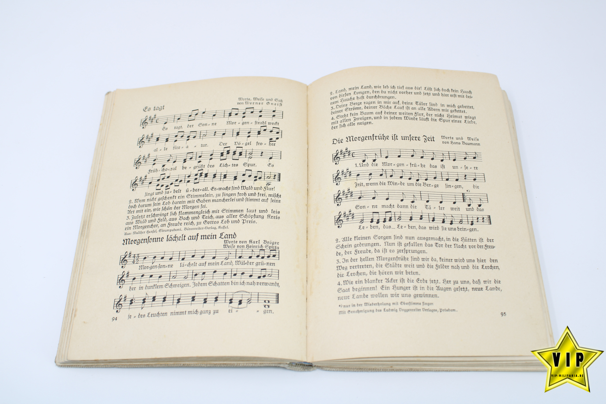 Liederbuch Wir Mädel Singen