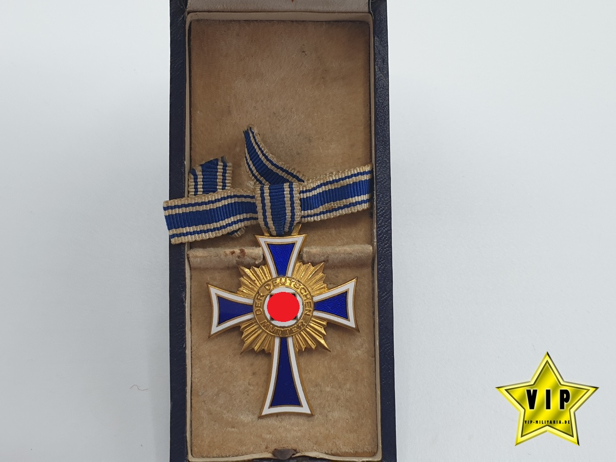Mutterkreuz Gold im Etui Mutterkreuz Gold im Etui