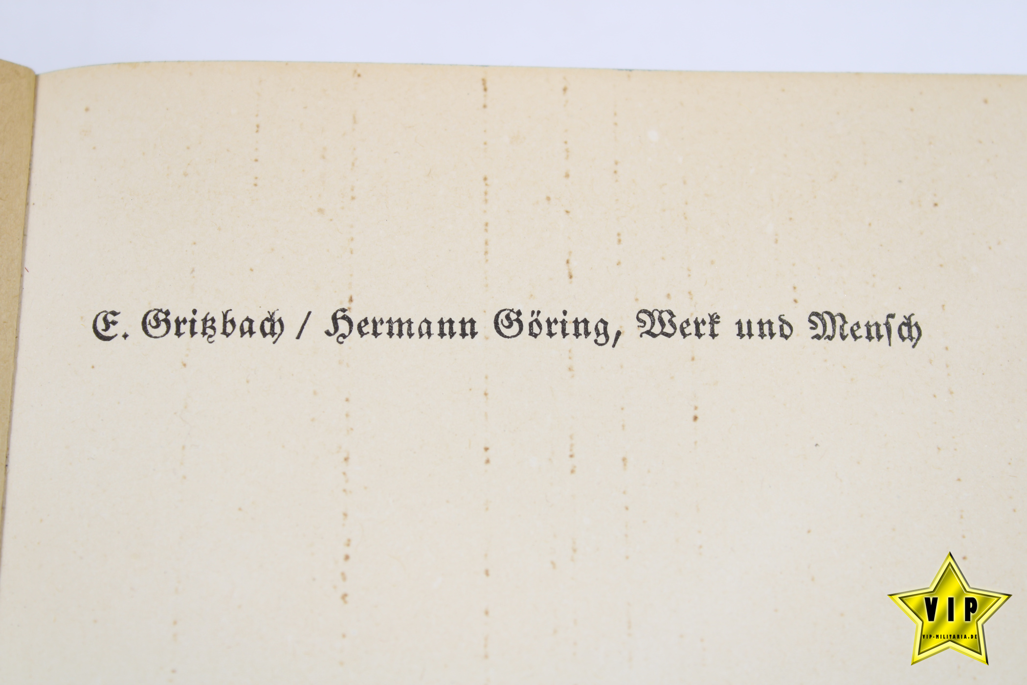 Hermann Göring Werk und Mensch