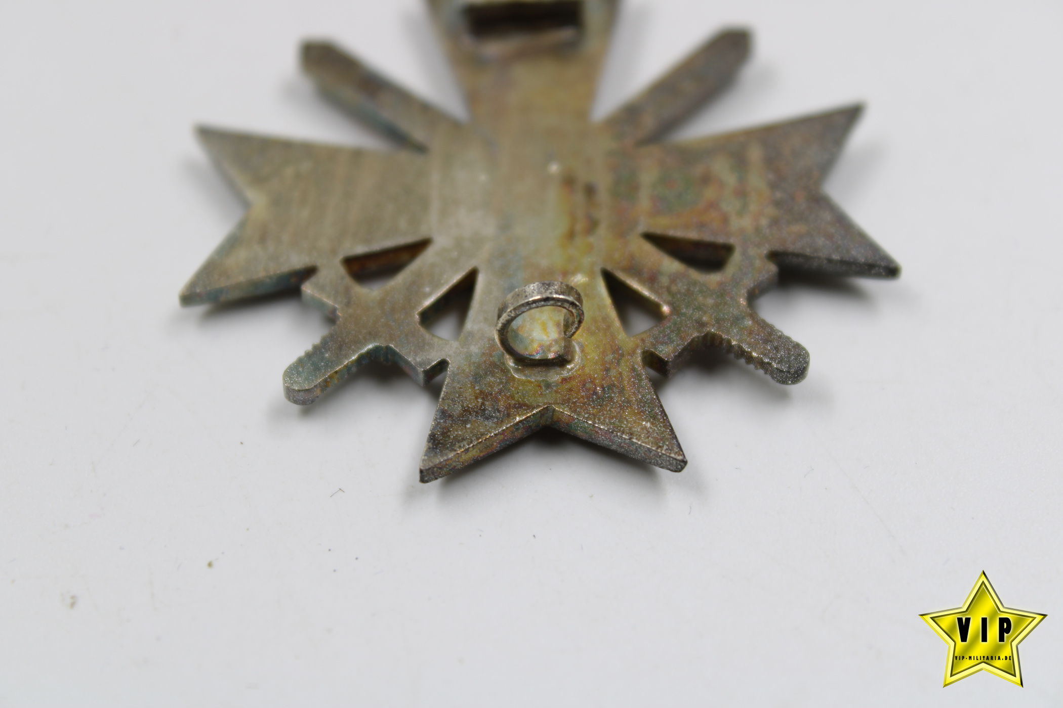 Kriegsverdienstkreuz 1. Klasse 1939 Hersteller 1 Deschler & Sohn, München im Etui