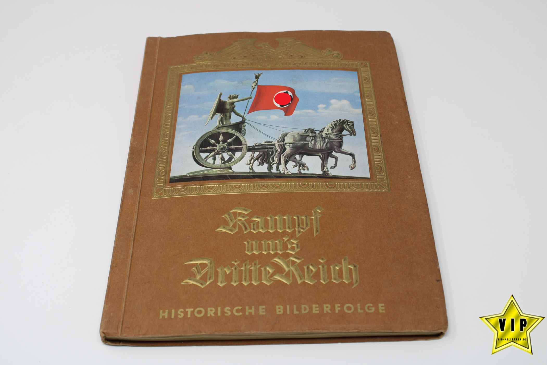 Sammelbilderalbum Kampf ums Dritte Reich