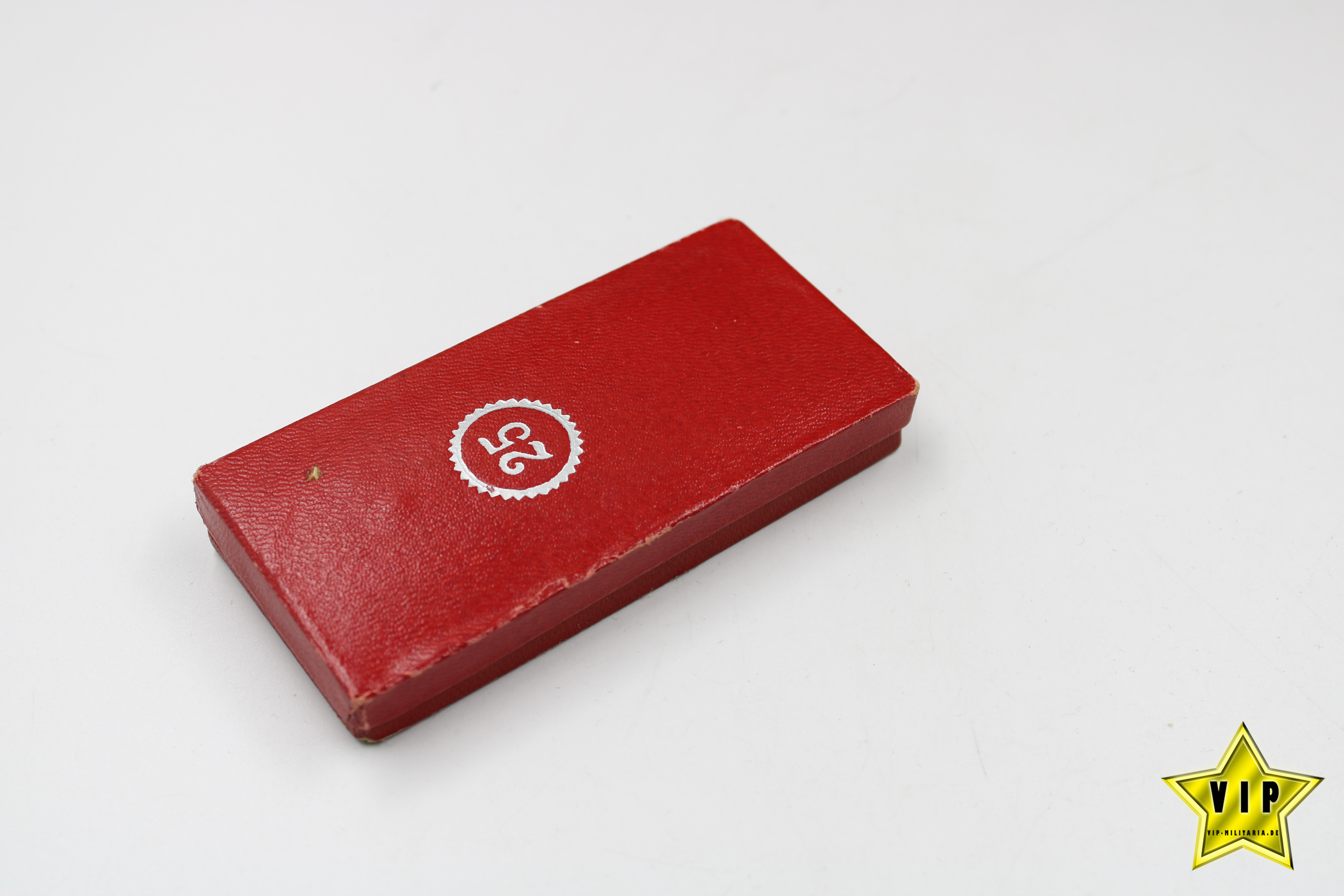 Treuedienst Ehrenzeichen 25 in Silber im Verleihungsetui 