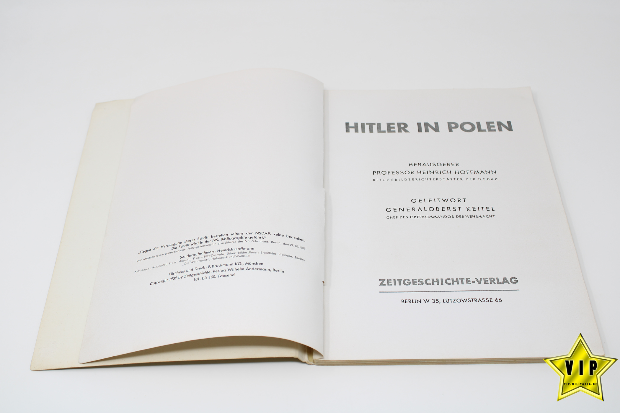 Buch Hitler in Polen