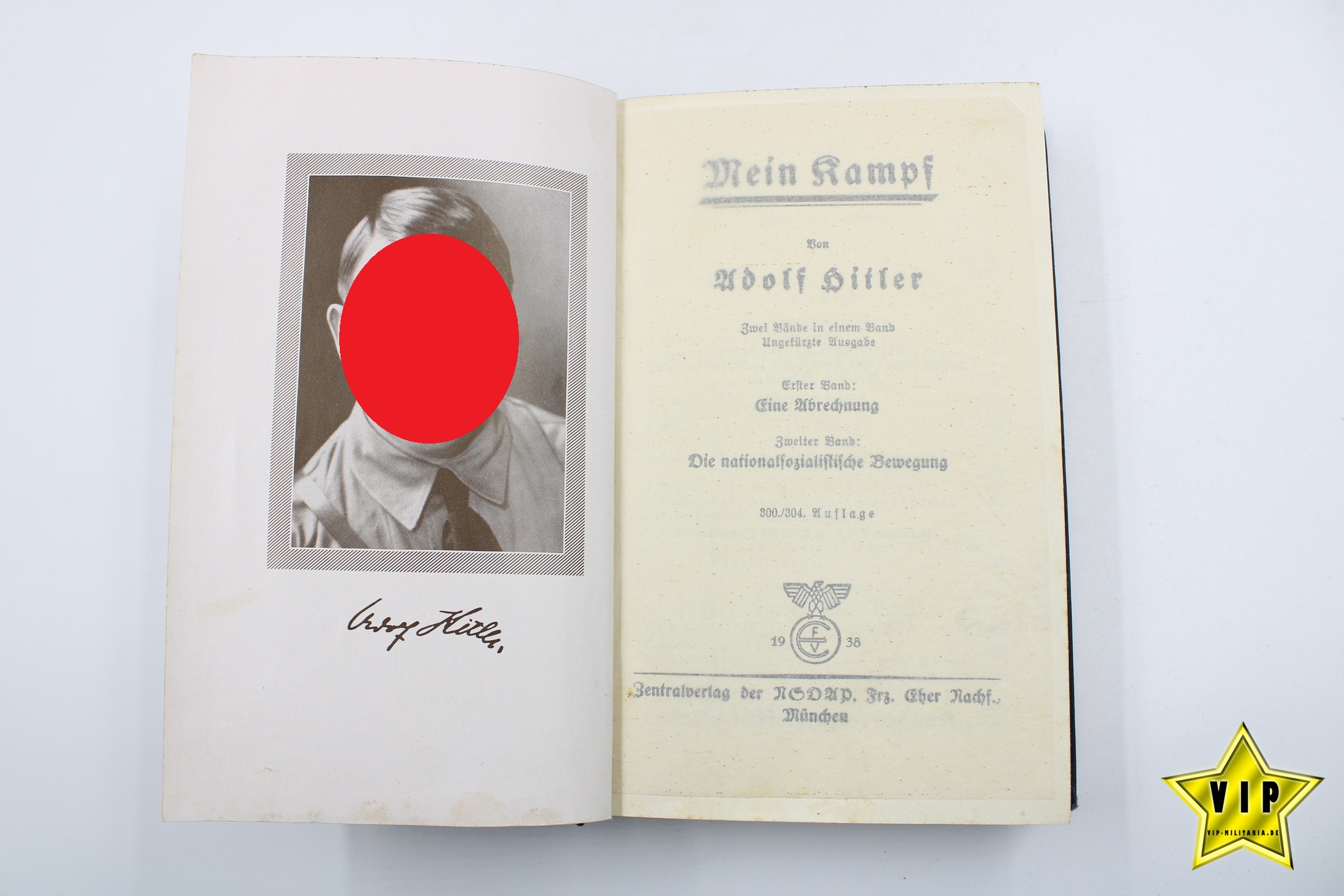 Mein Kampf 1938 Volksausgabe 