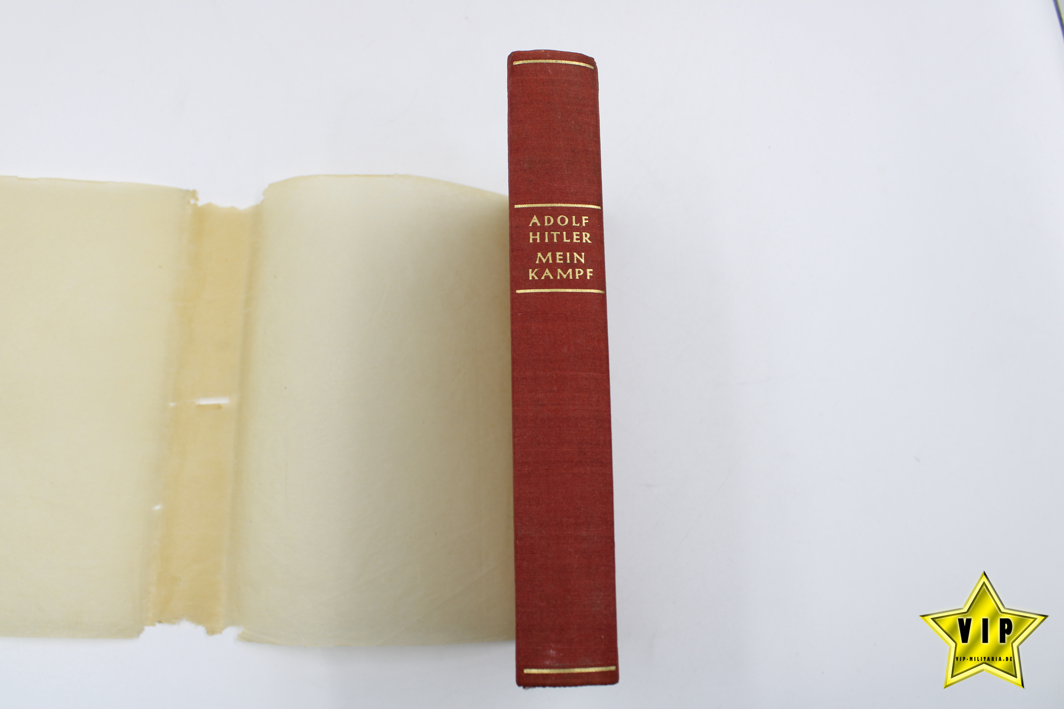 Mein Kampf 1940 Tornisterausgabe mit Widmung