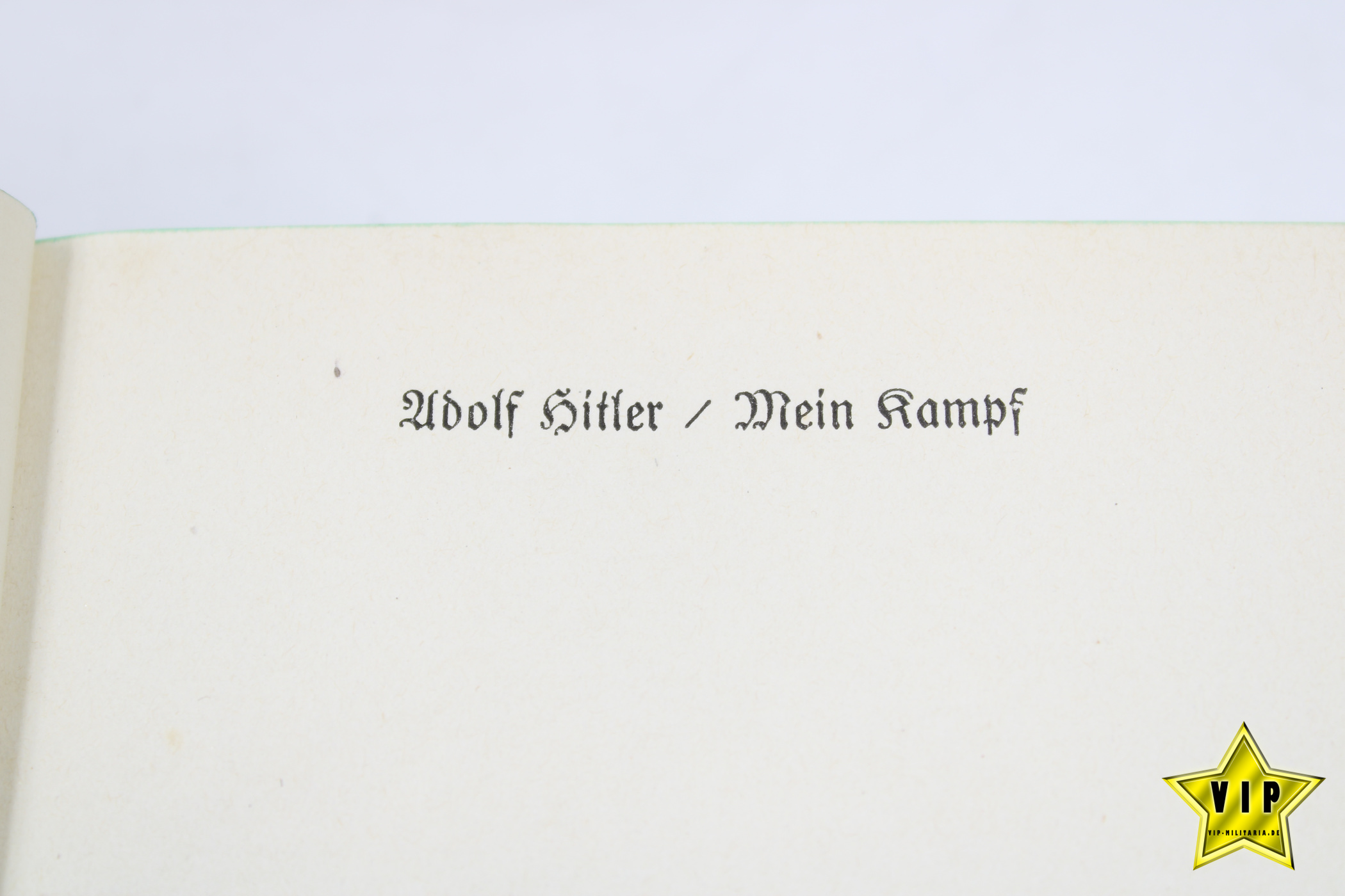 Mein Kampf Volksausgabe 1937 mit Schutzumschlag
