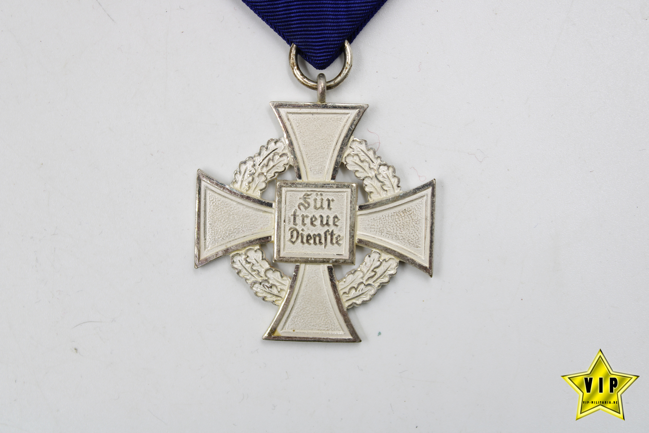 Treuedienst Ehrenzeichen 25 in Silber im Verleihungsetui 