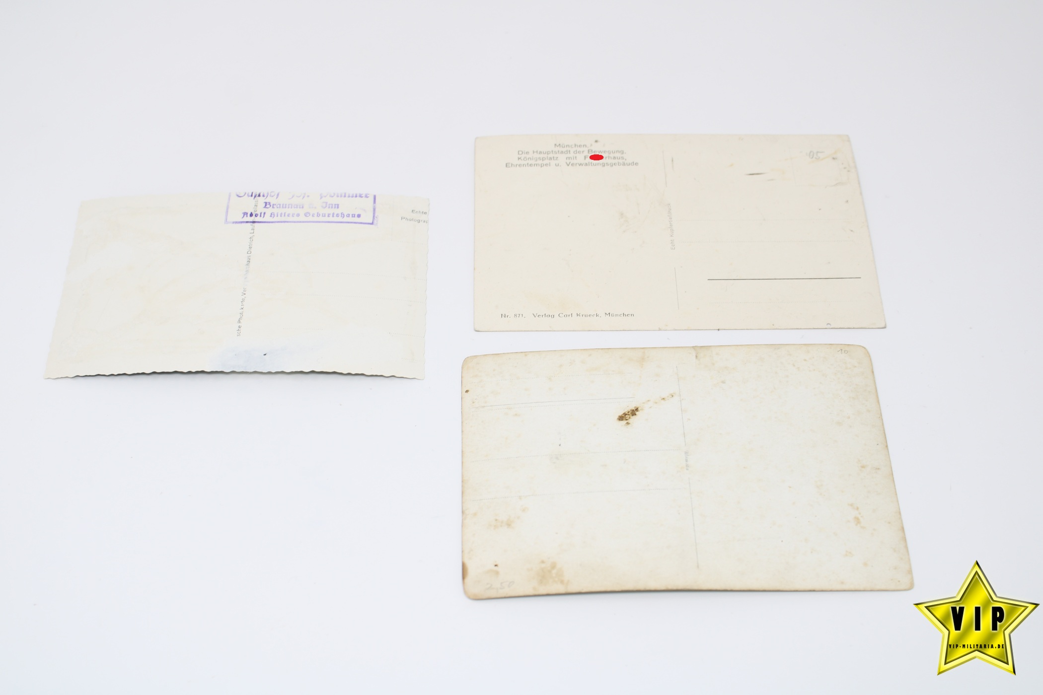 3x Postkarten 3. Reich und Wehrmacht