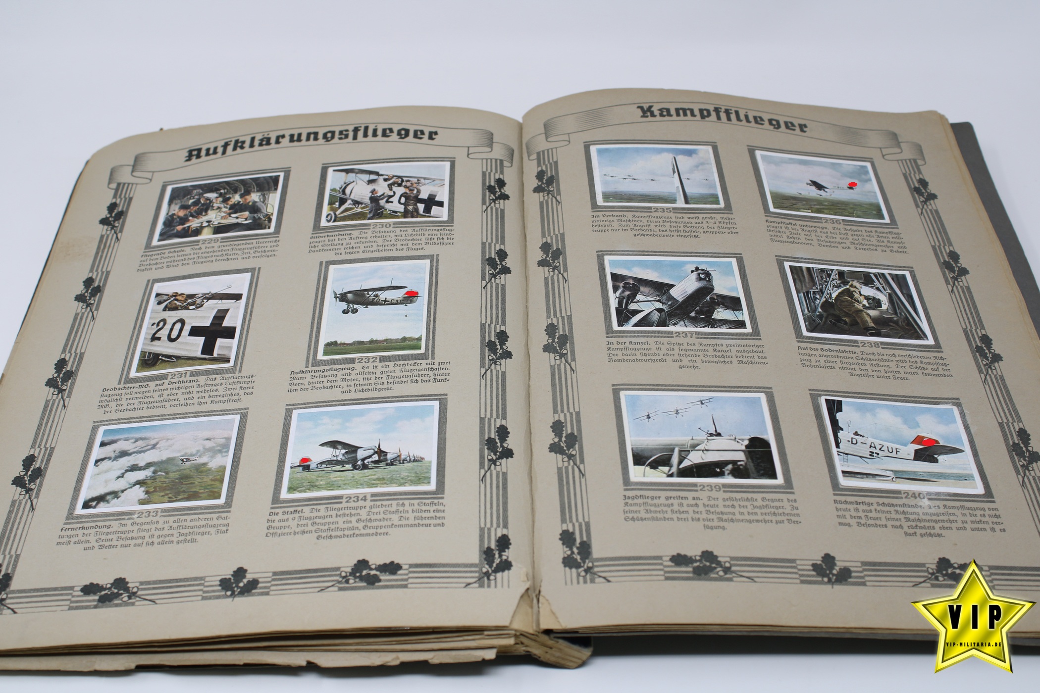 Sammelbilderalbum Die deutsche Wehrmacht