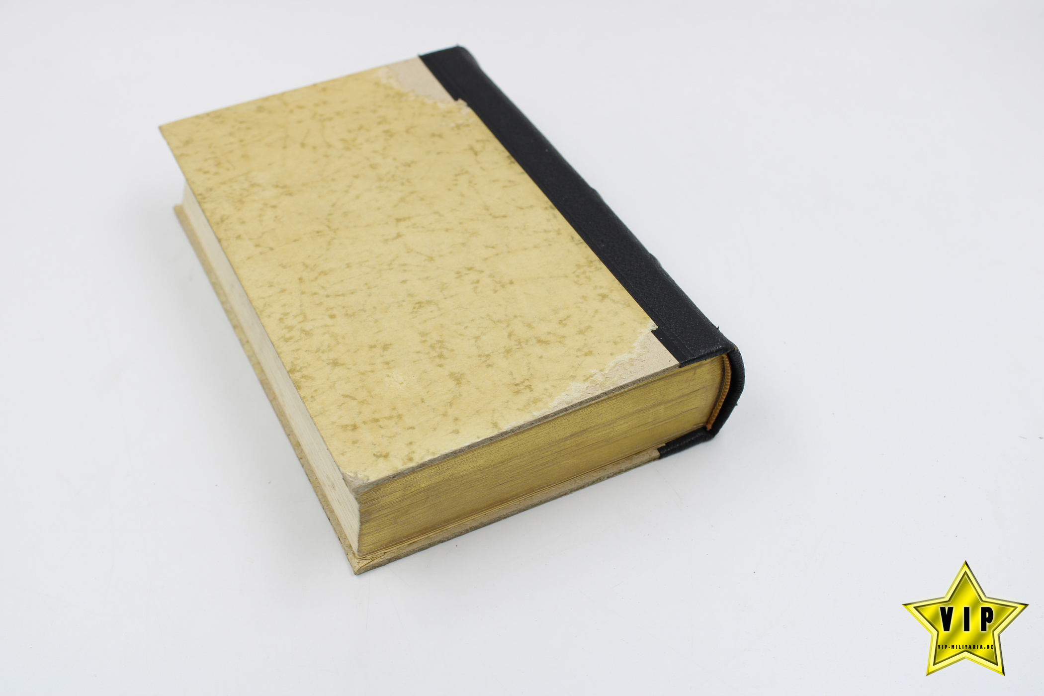 Mein Kampf 1938 Hochzeitsausgabe mit Widmung aus Mistendorf mit Goldschnitt