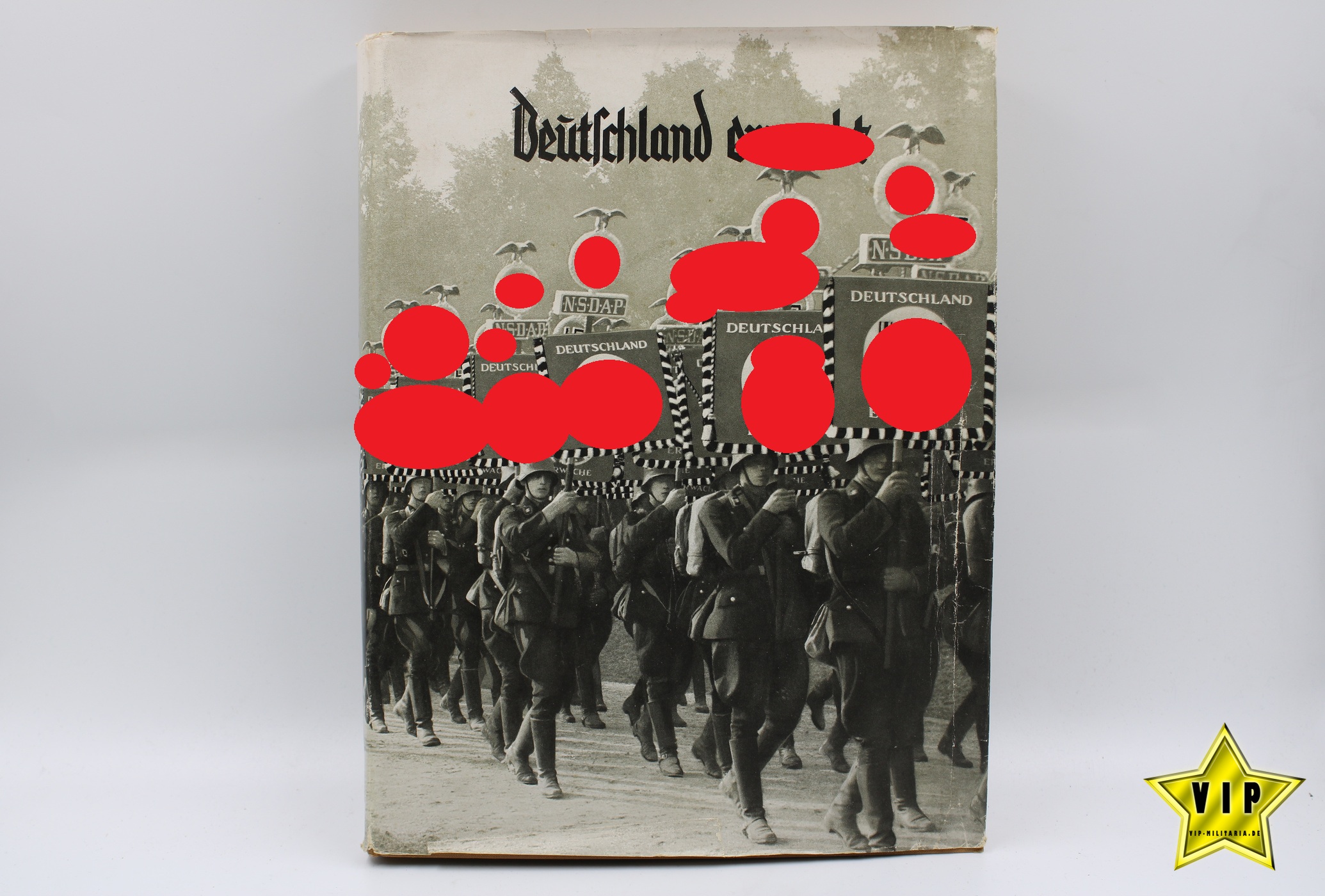 Sammelbilderalbum Deutschland Erwacht mit Schutzumschlag