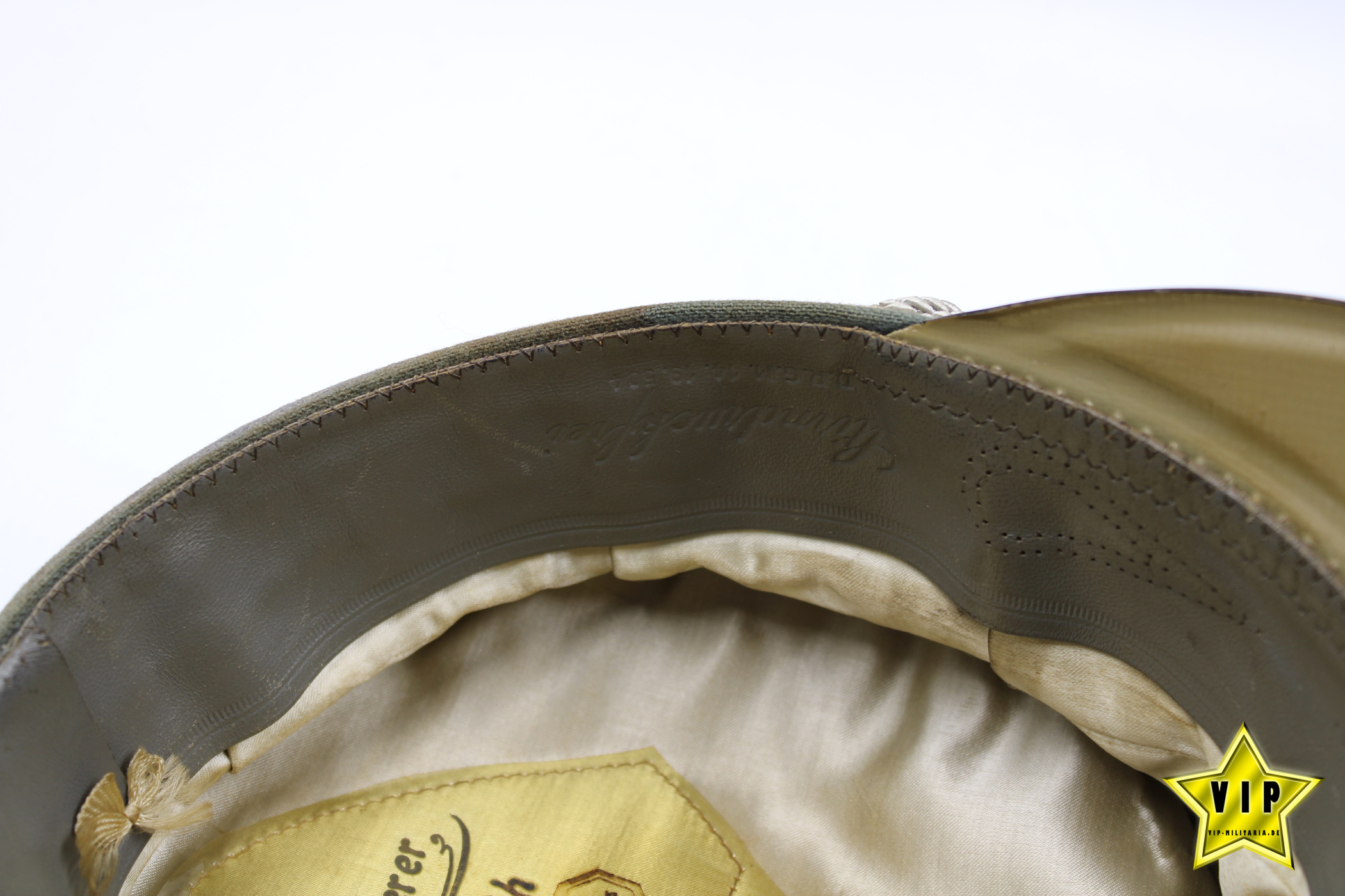 Infanterie Offizier Schirmmütze mit träger Bilder Bayreuth