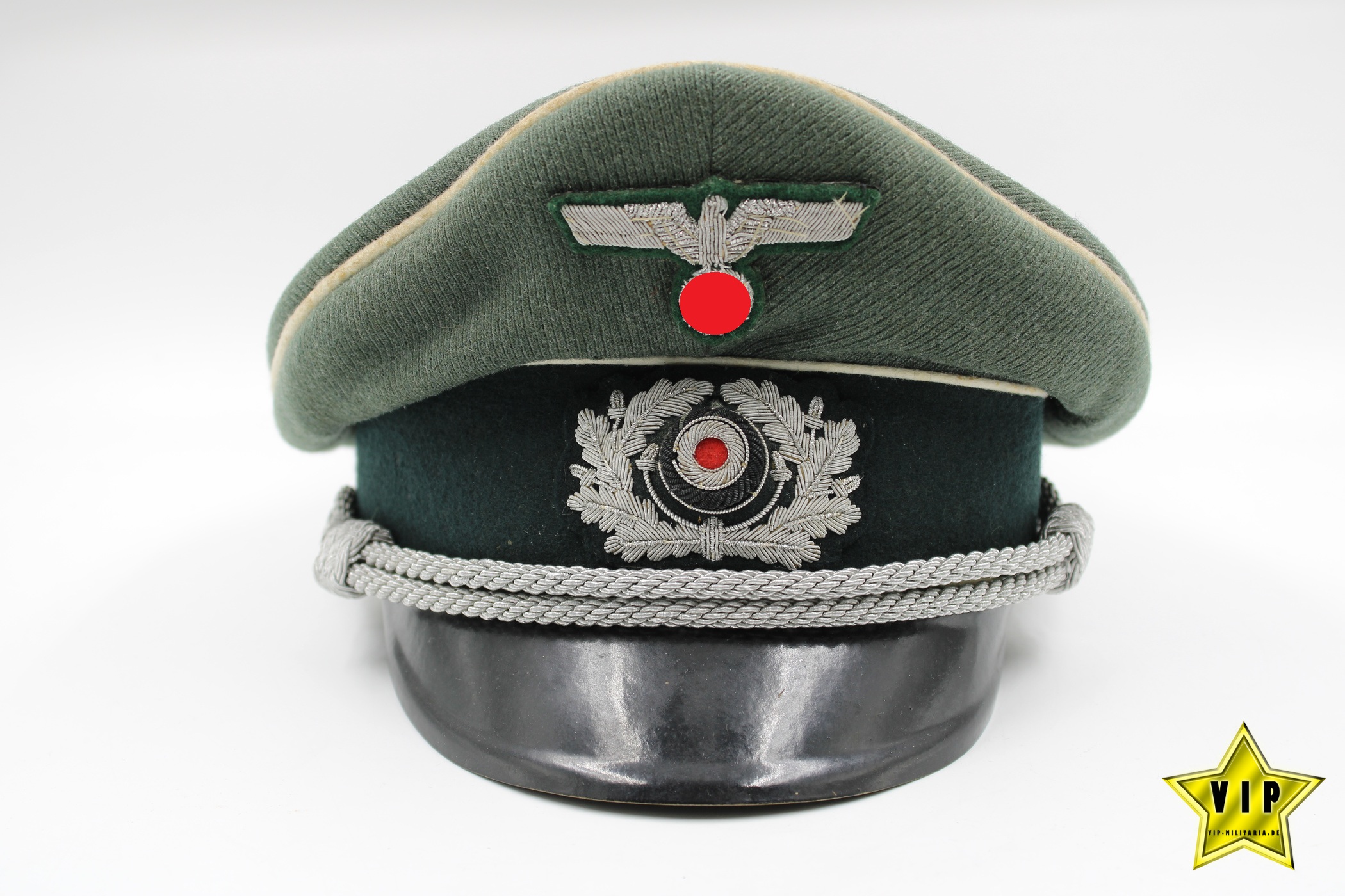 Wehrmacht Infanterie Schirmmütze Offizier EREL