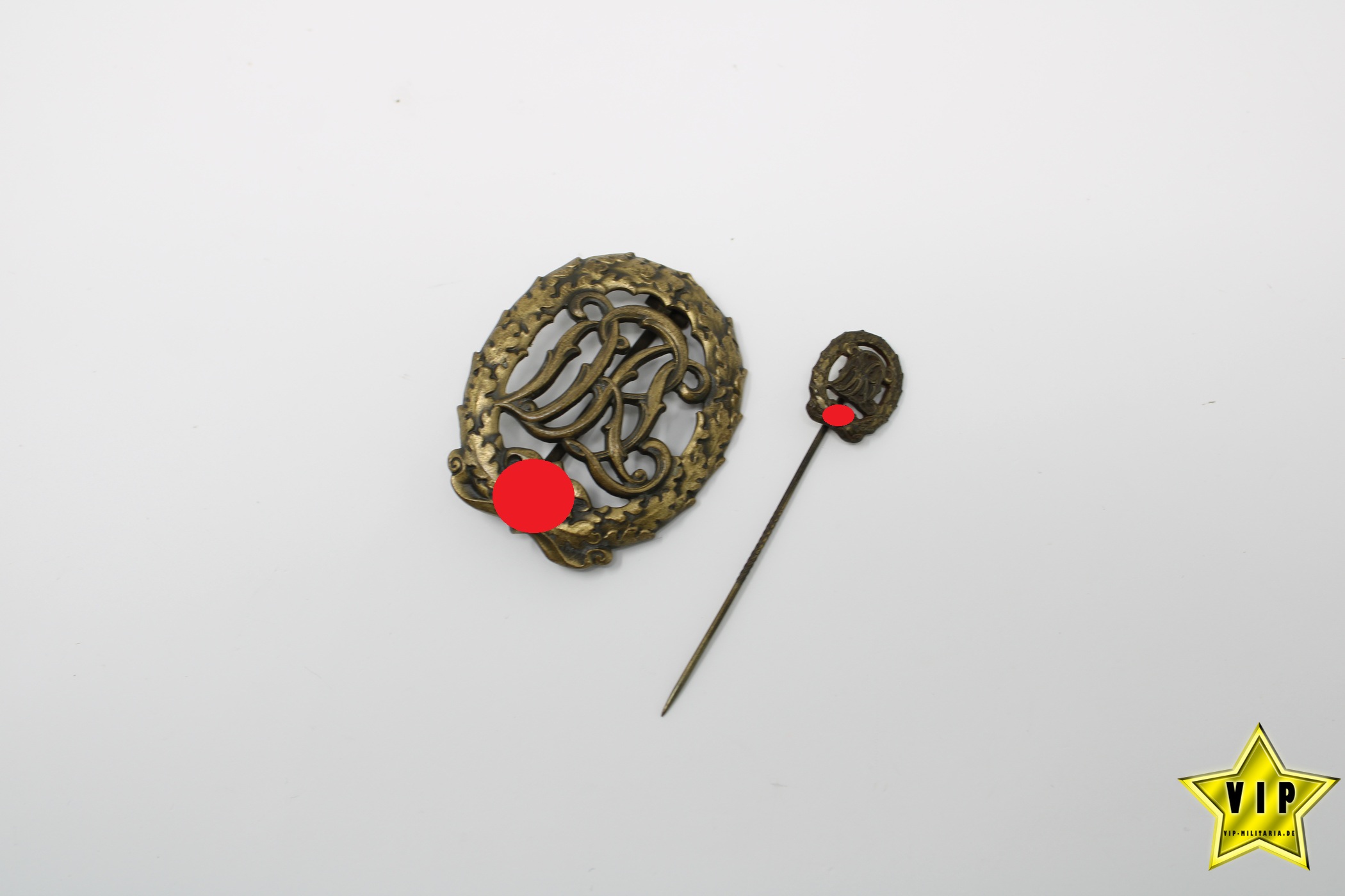 DRL Sportabzeichen Bronze + Miniatur