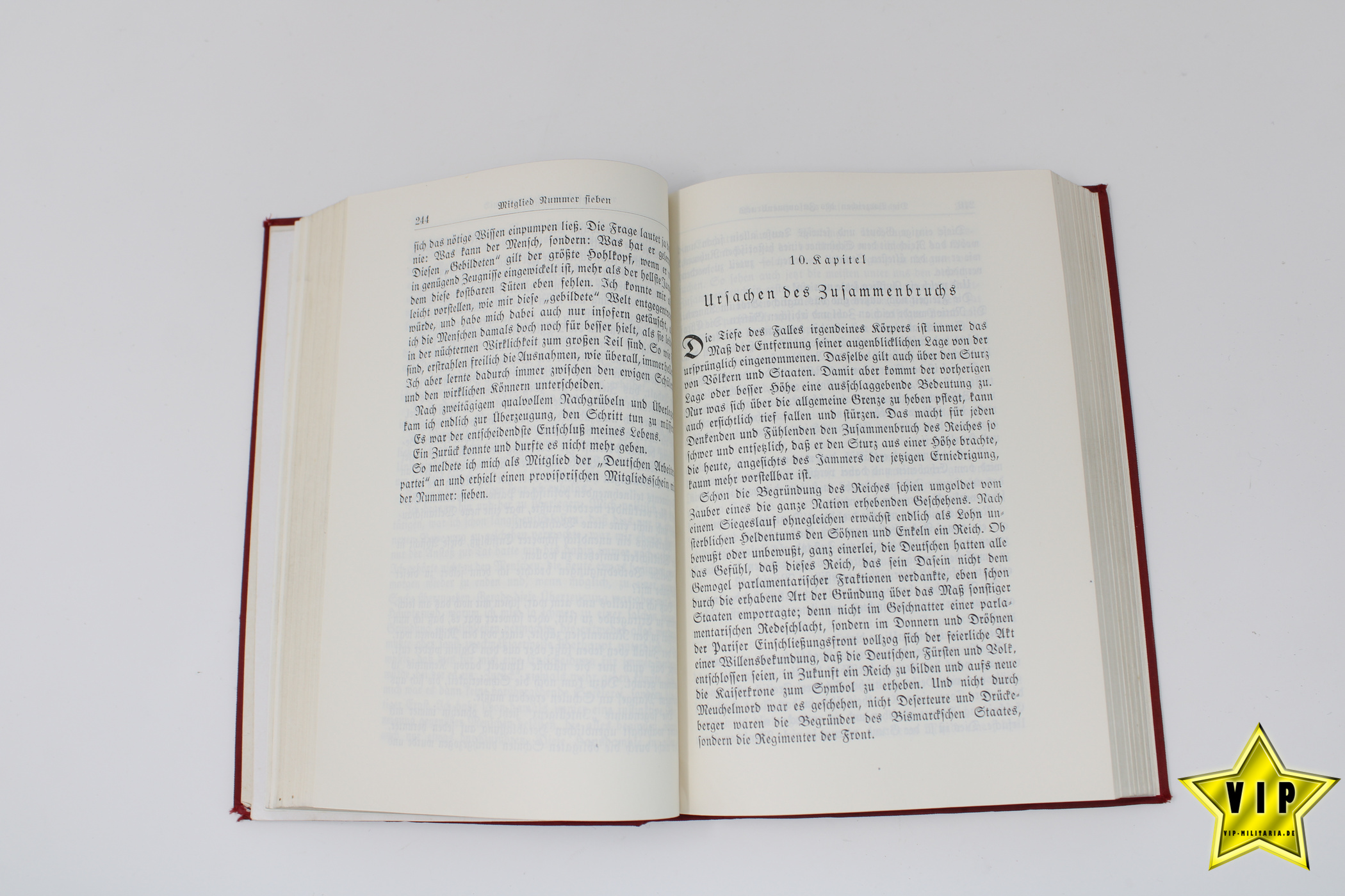 Adolf Hitler Mein Kampf rote Tornisterausgabe 1940