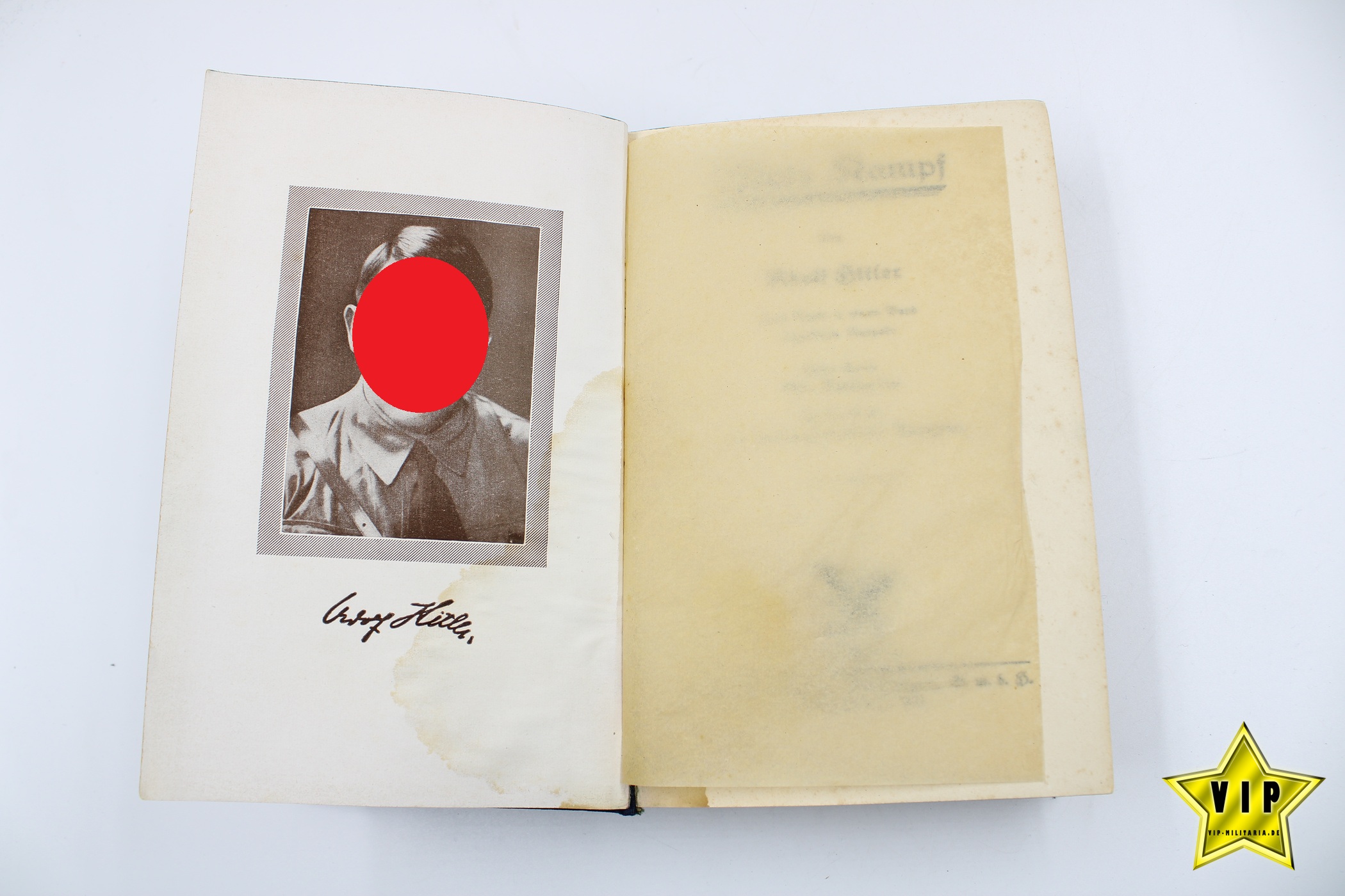 Mein Kampf 1933 frühe Volksausgabe 