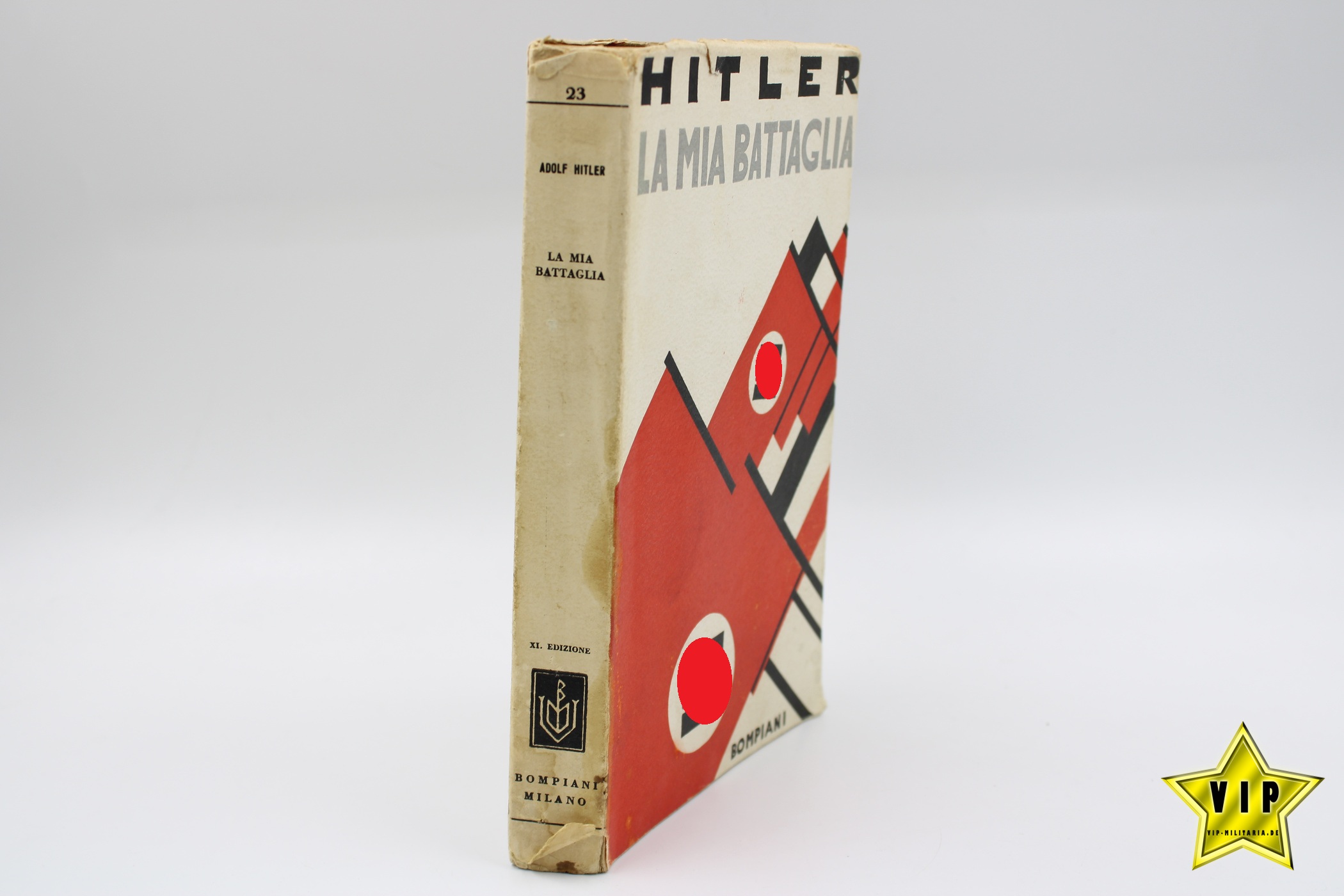 Mein Kampf in italienischer Schrift Mailand 1940