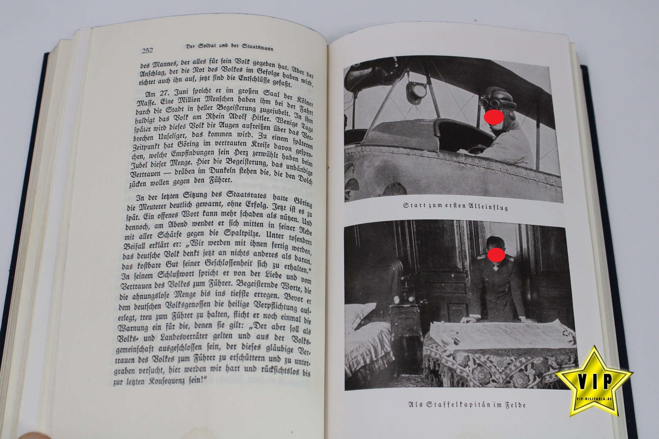 HERMANN GÖRING WERK UND MENSCH 1940 BUCH