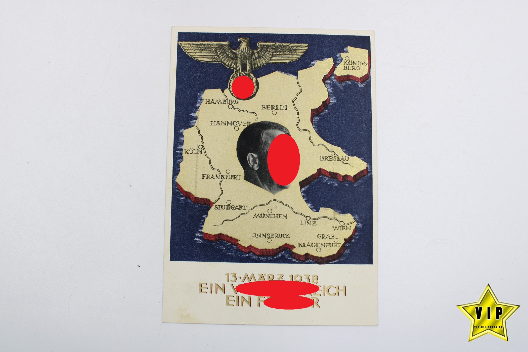 Postkarte Adolf Hitler 