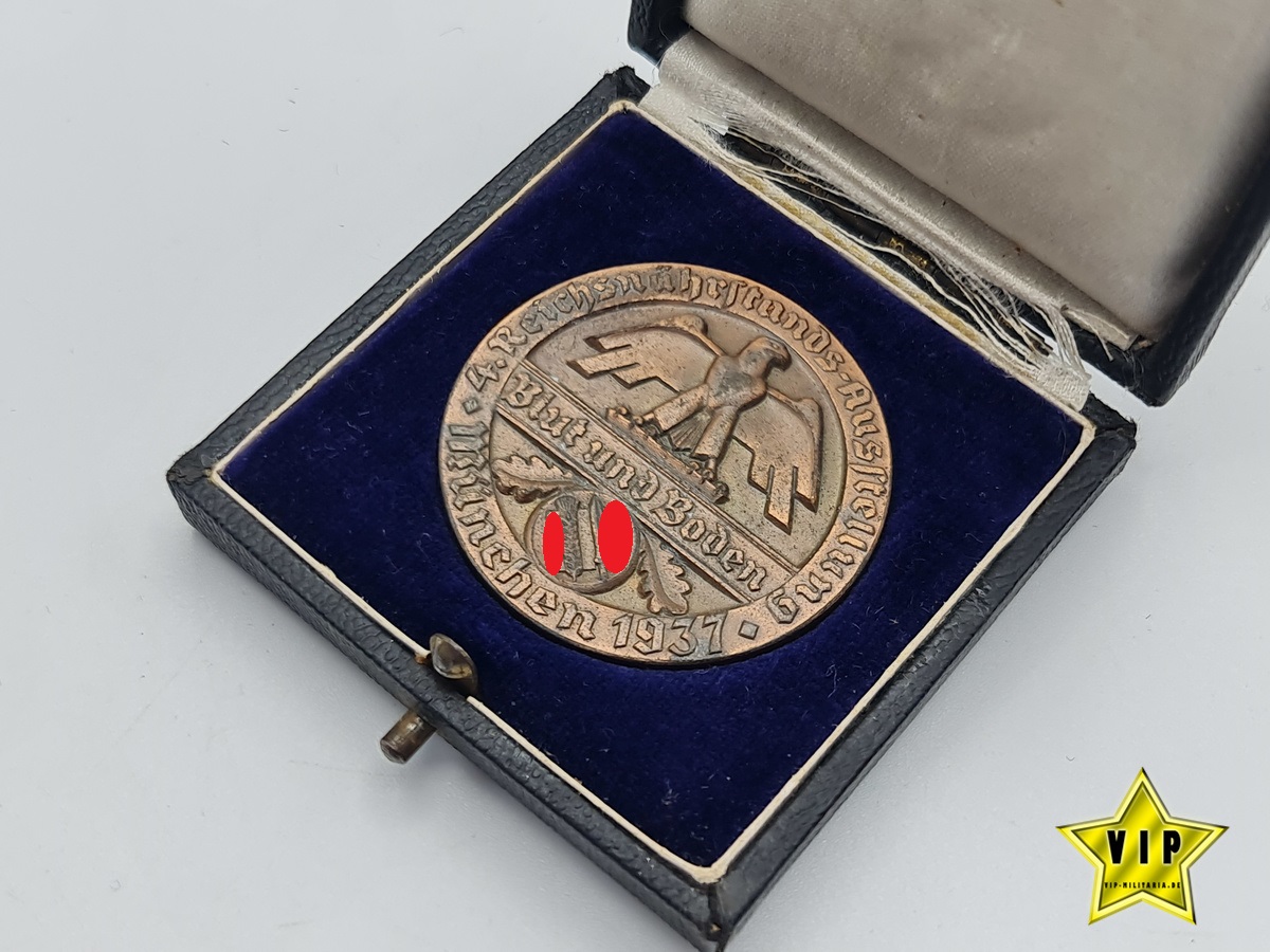 Reichsnährstand Medaille München 1937 im Verleihungsetui Reichsnährstand Medaille München 1937 im Verleihungsetui